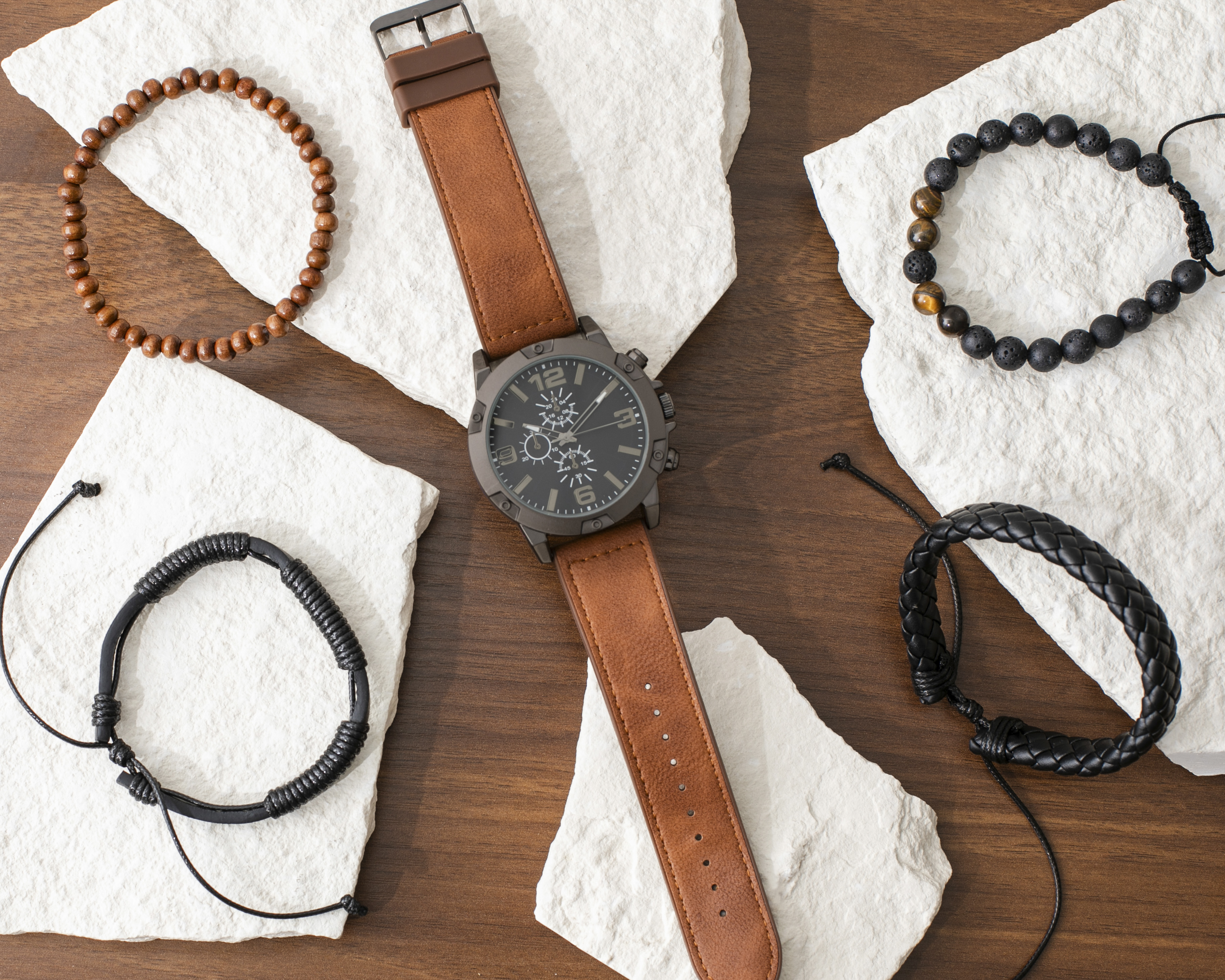 Foto 9 pulgar | Foto 8 | Reloj Folio para Hombre FMDAL1184 con 4 Accesorios