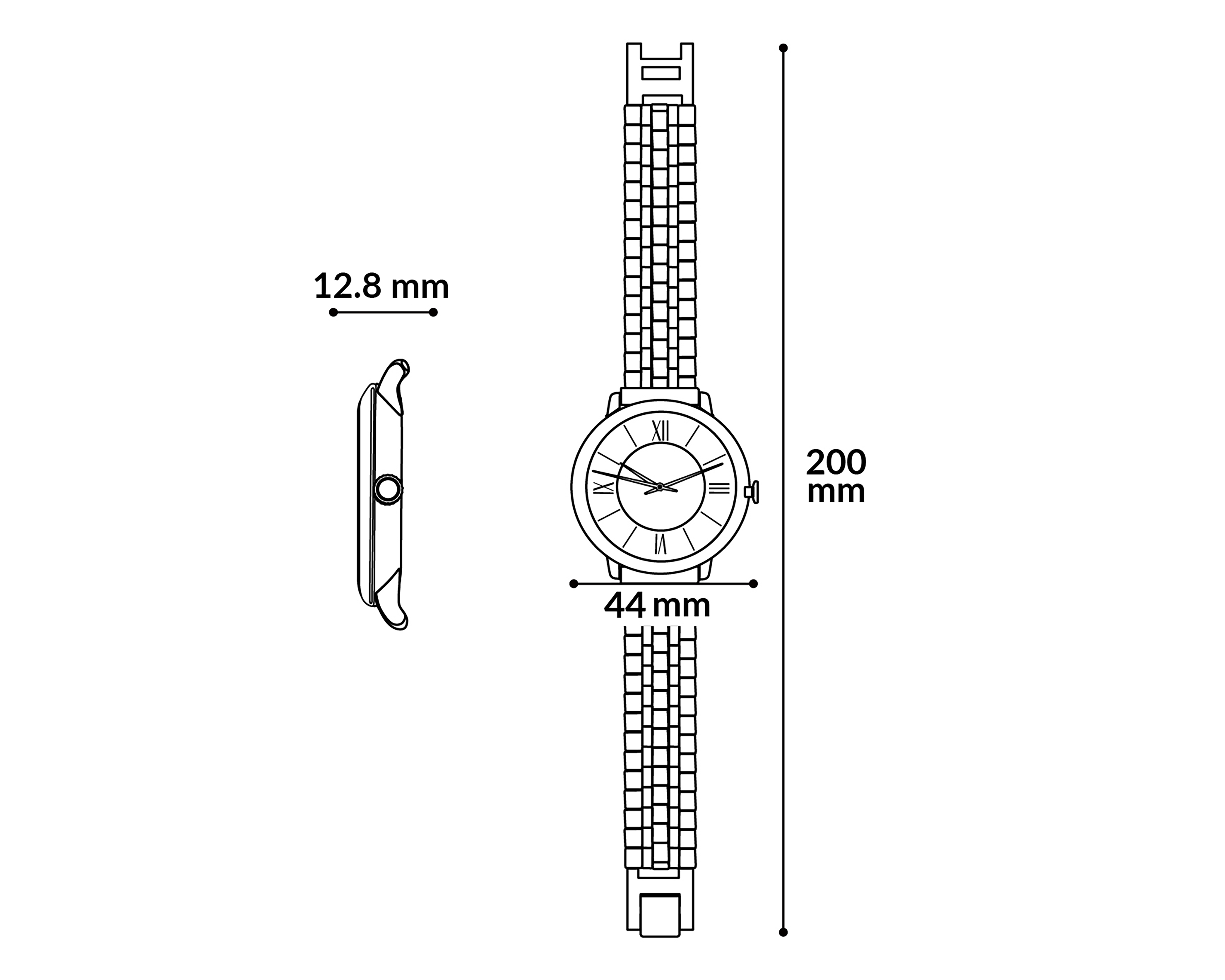 Foto 10 pulgar | Foto 9 | Reloj Armani Exchange AX1962 Oro Rosa/Plateado