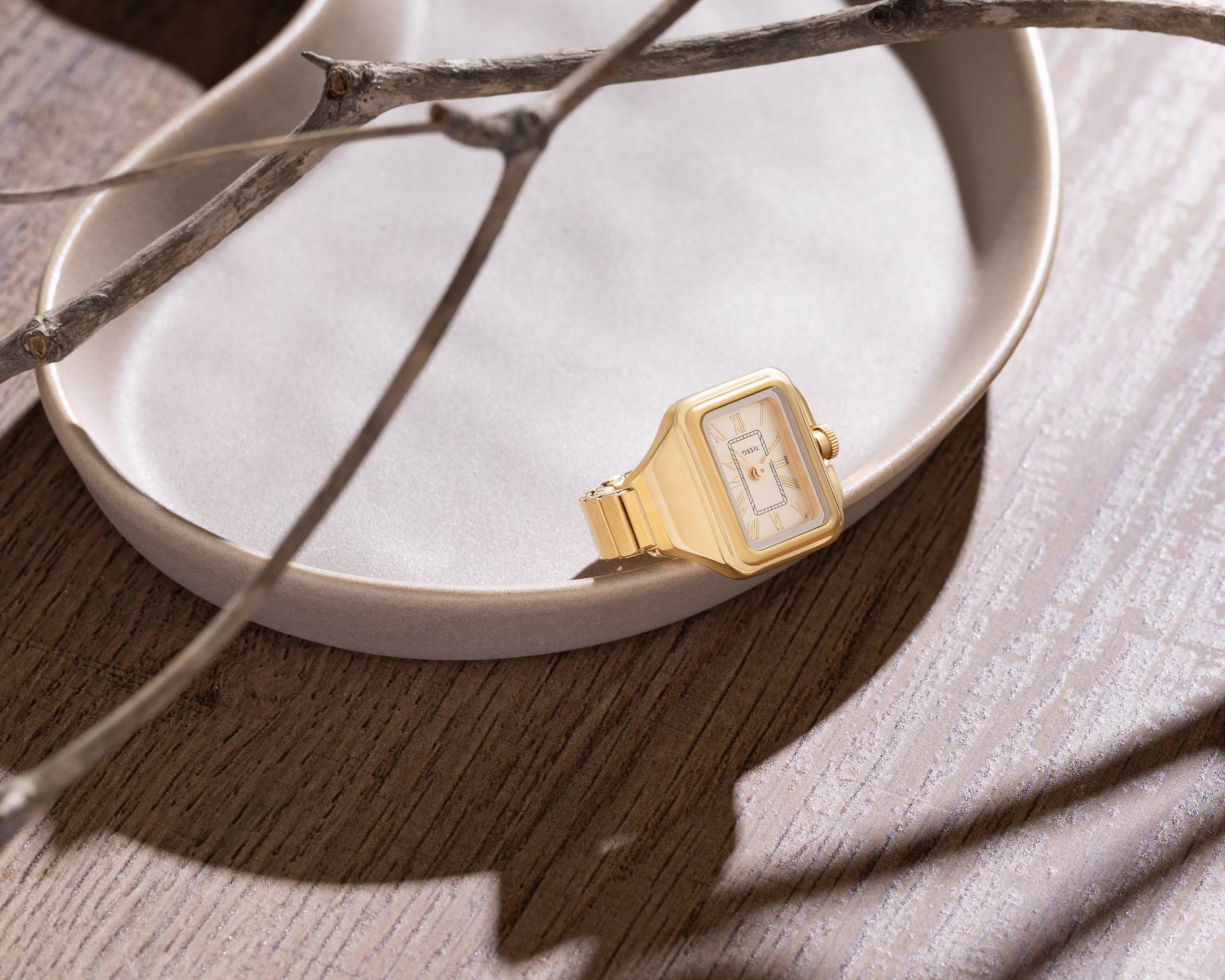 Foto 6 | Foto 6 | Reloj para Mujer Fossil ES5343 Dorado