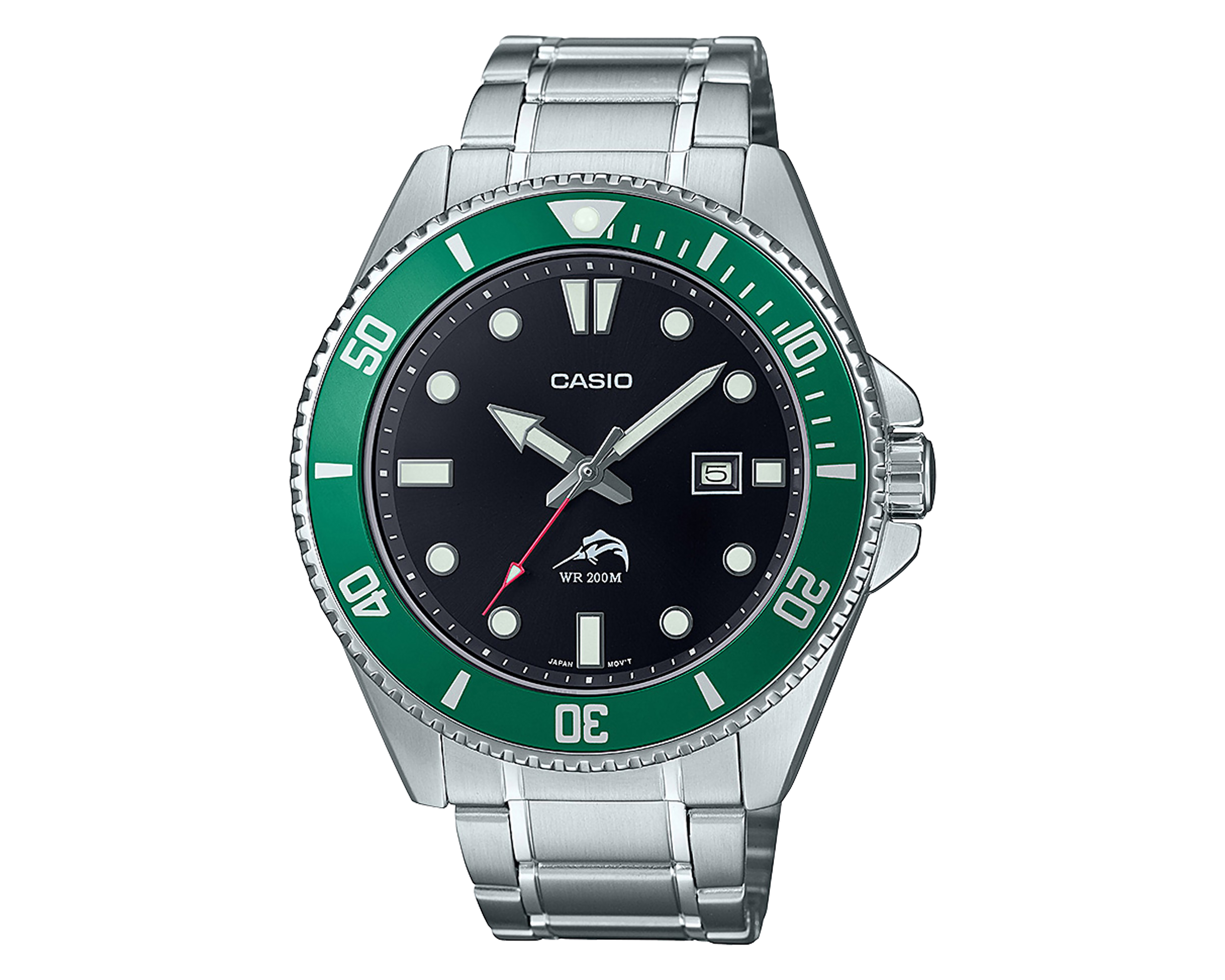 Reloj para Hombre Casio MDV-106DD-1A3VCF Plateado