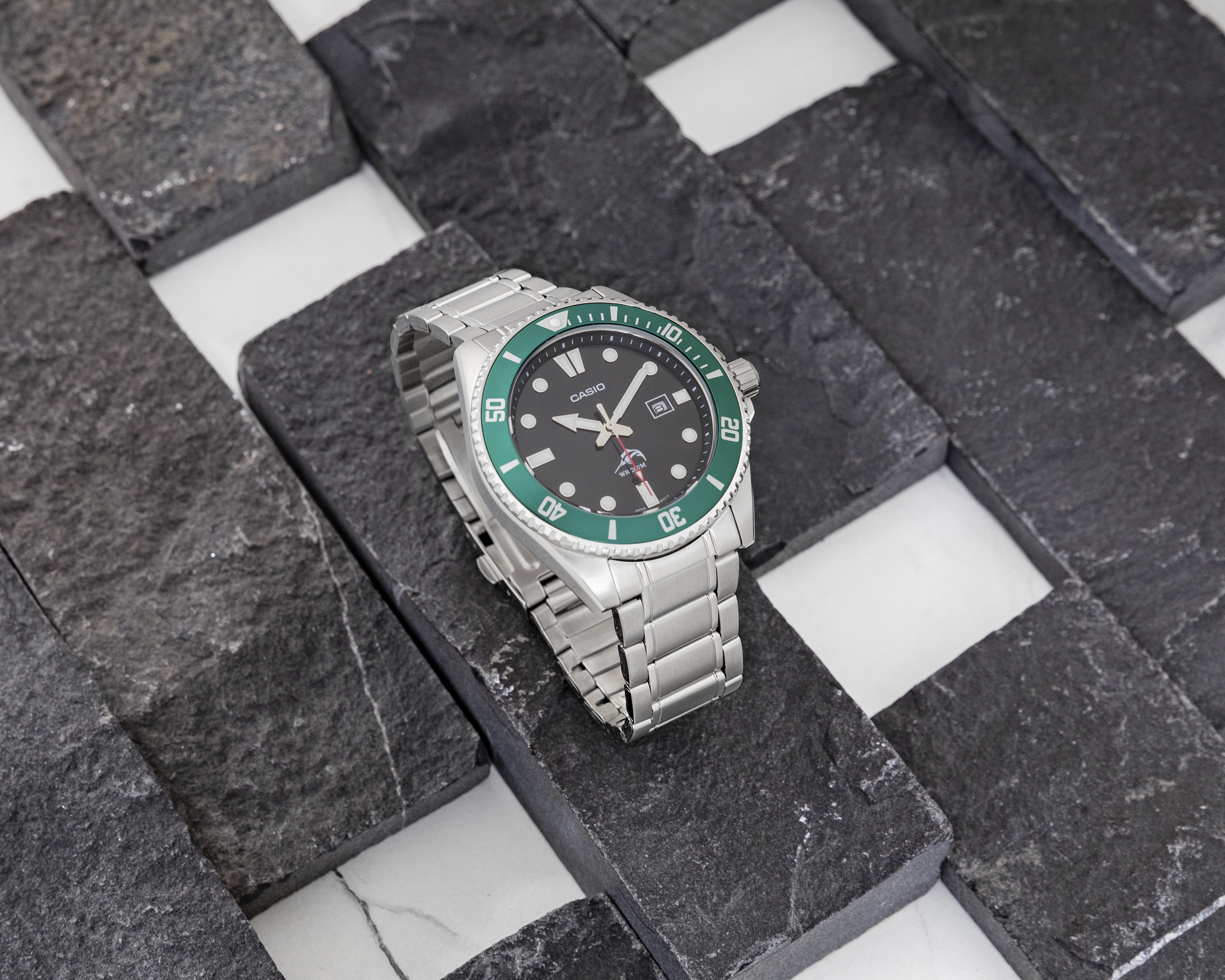 Foto 2 | Foto 5 | Reloj para Hombre Casio MDV-106DD-1A3VCF Plateado
