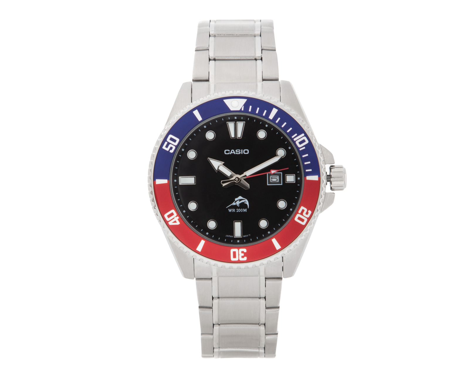 Reloj para Hombre Casio MDV-106DD-1A2VCF Plateado