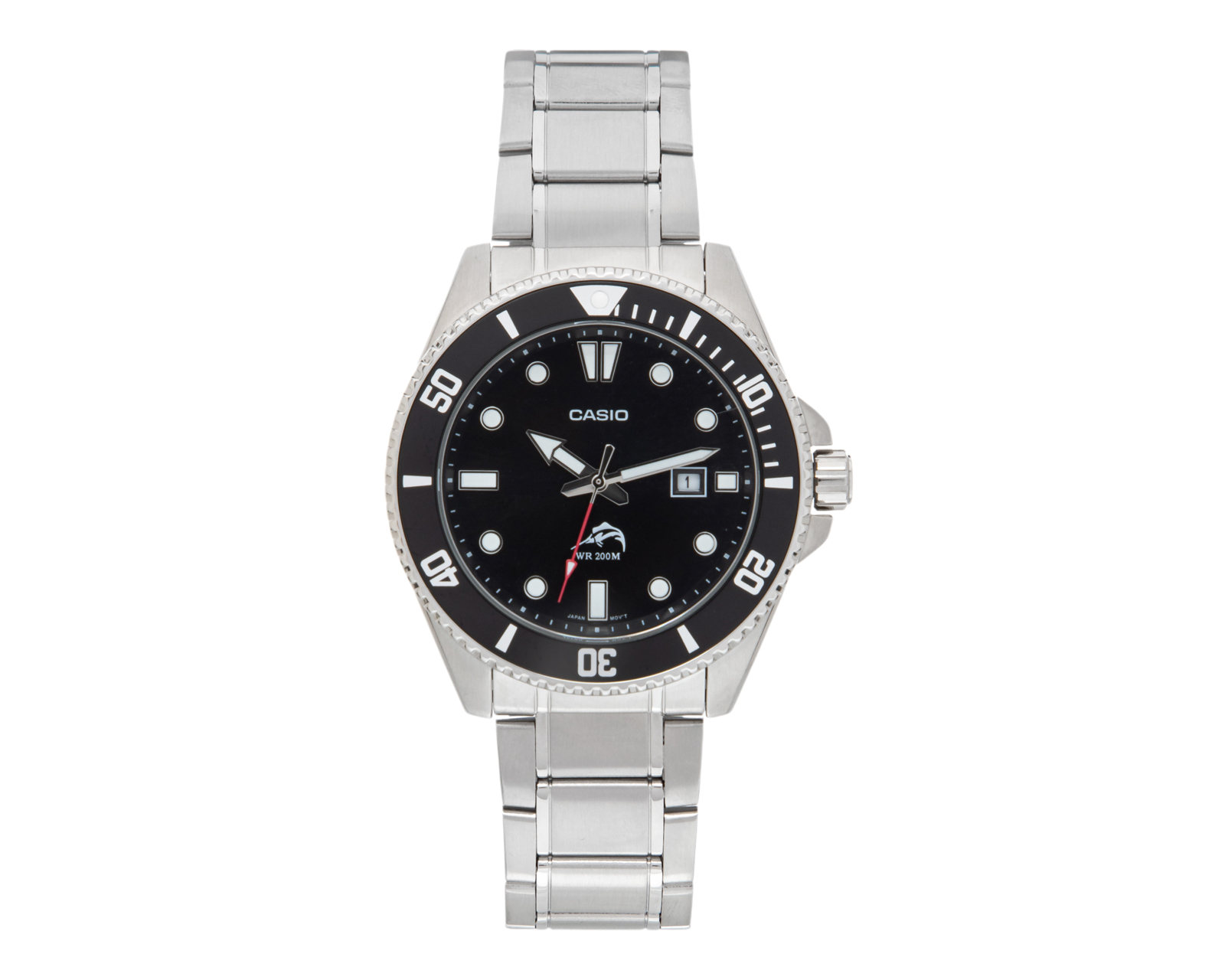 Foto 2 pulgar | Foto 1 | Reloj para Hombre Casio MDV-106DD-1A1VCF Plateado