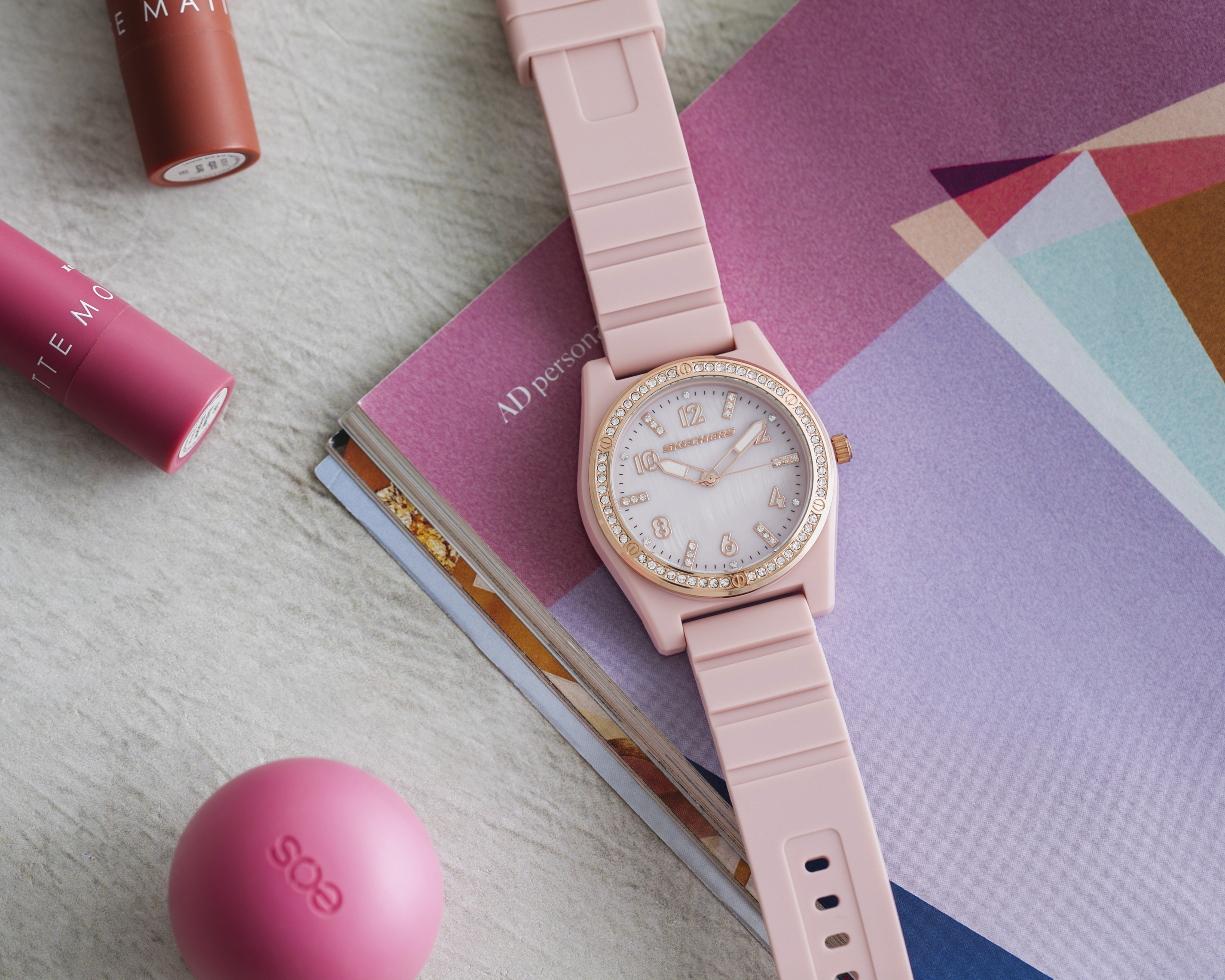 Foto 7 | Foto 7 | Reloj Skechers SR6293 Rosa