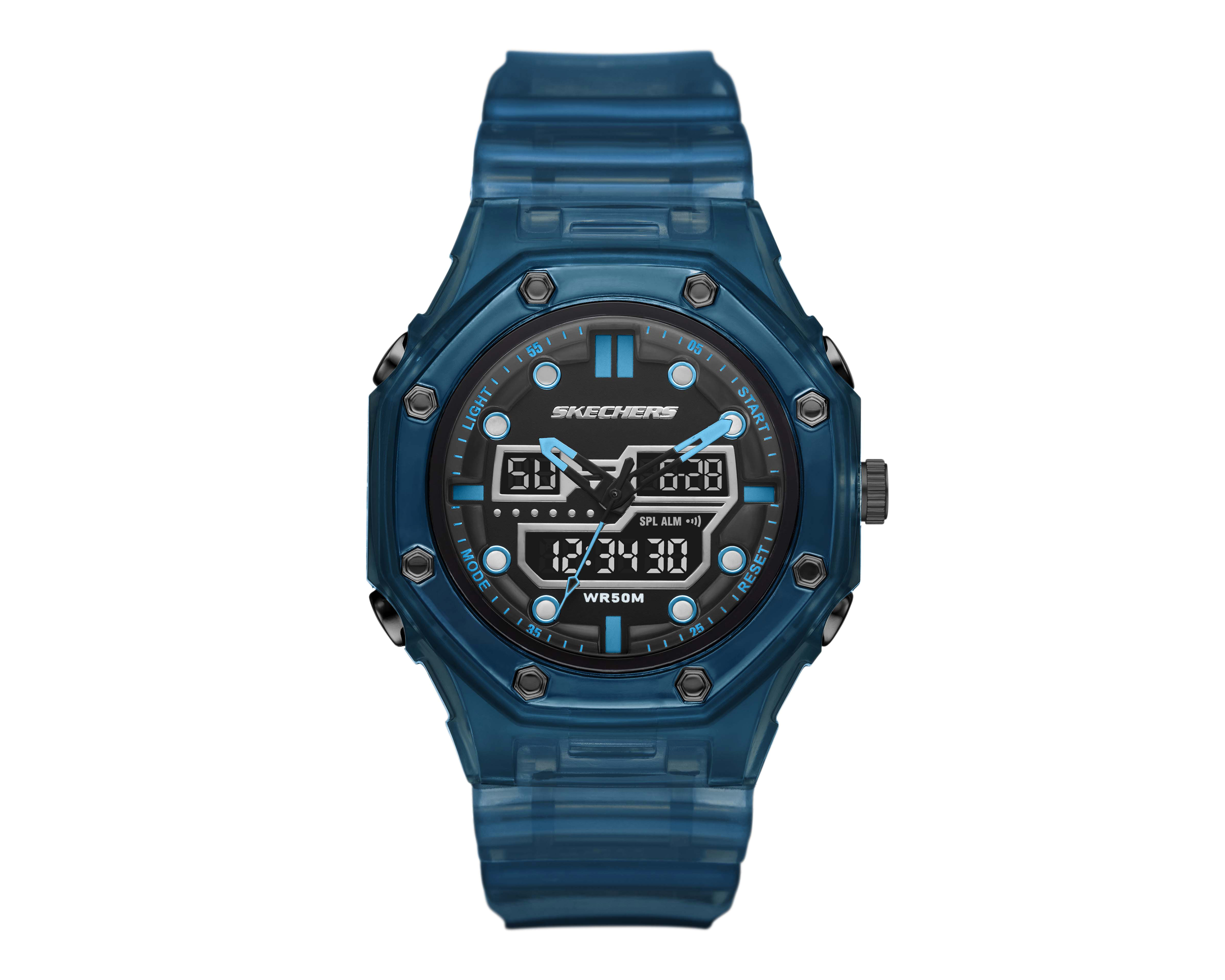 Foto 2 pulgar | Foto 1 | Reloj Skechers SR1167 Azul