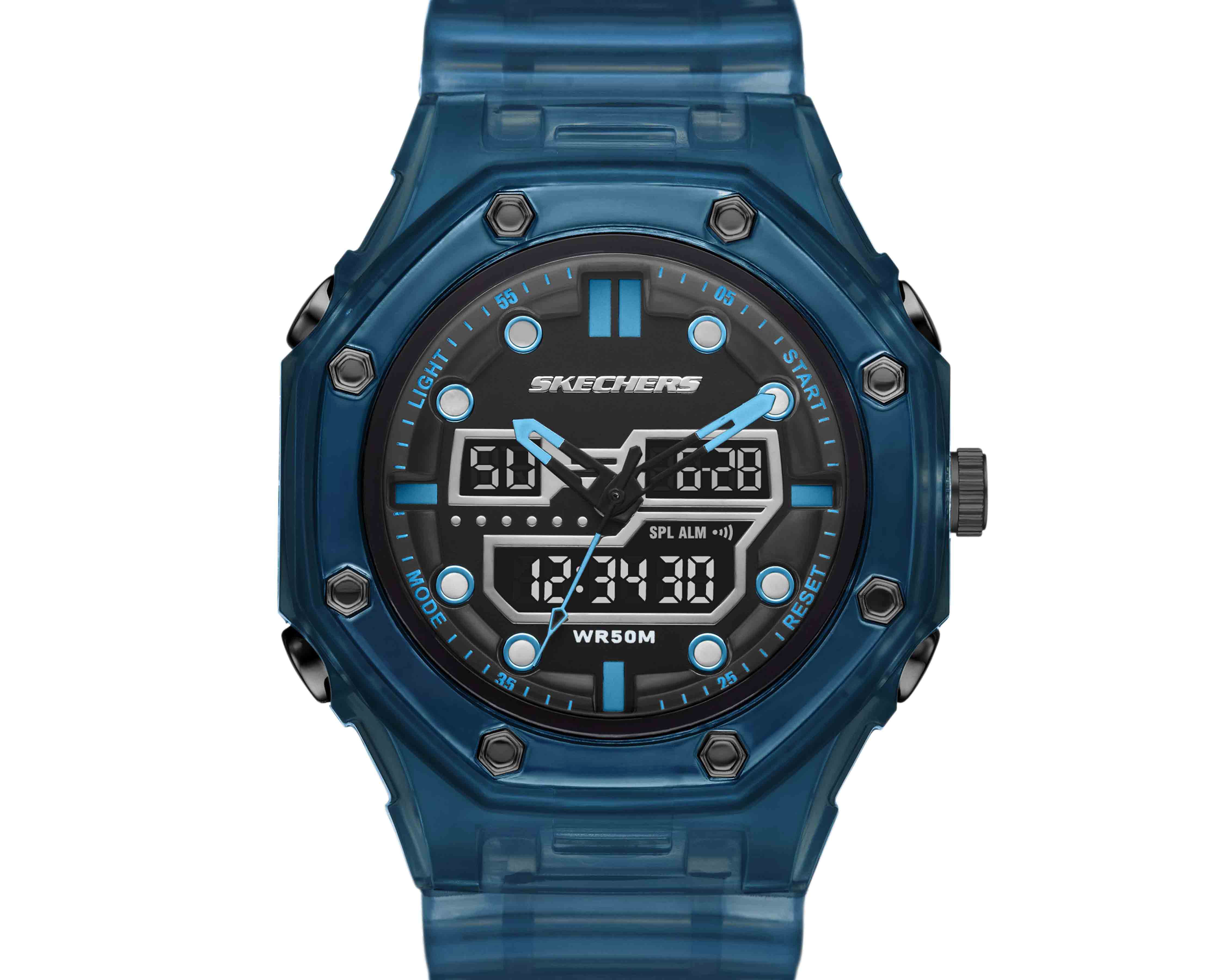 Foto 5 pulgar | Foto 4 | Reloj Skechers SR1167 Azul