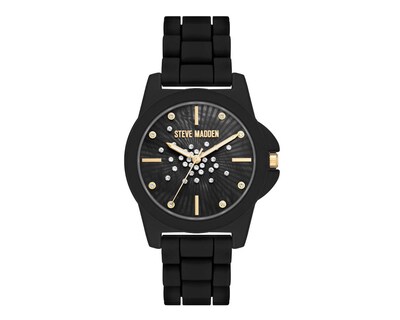 Foto 1 | Foto 1 | Reloj Steve Madden para Hombre SM8120BKBK Negro