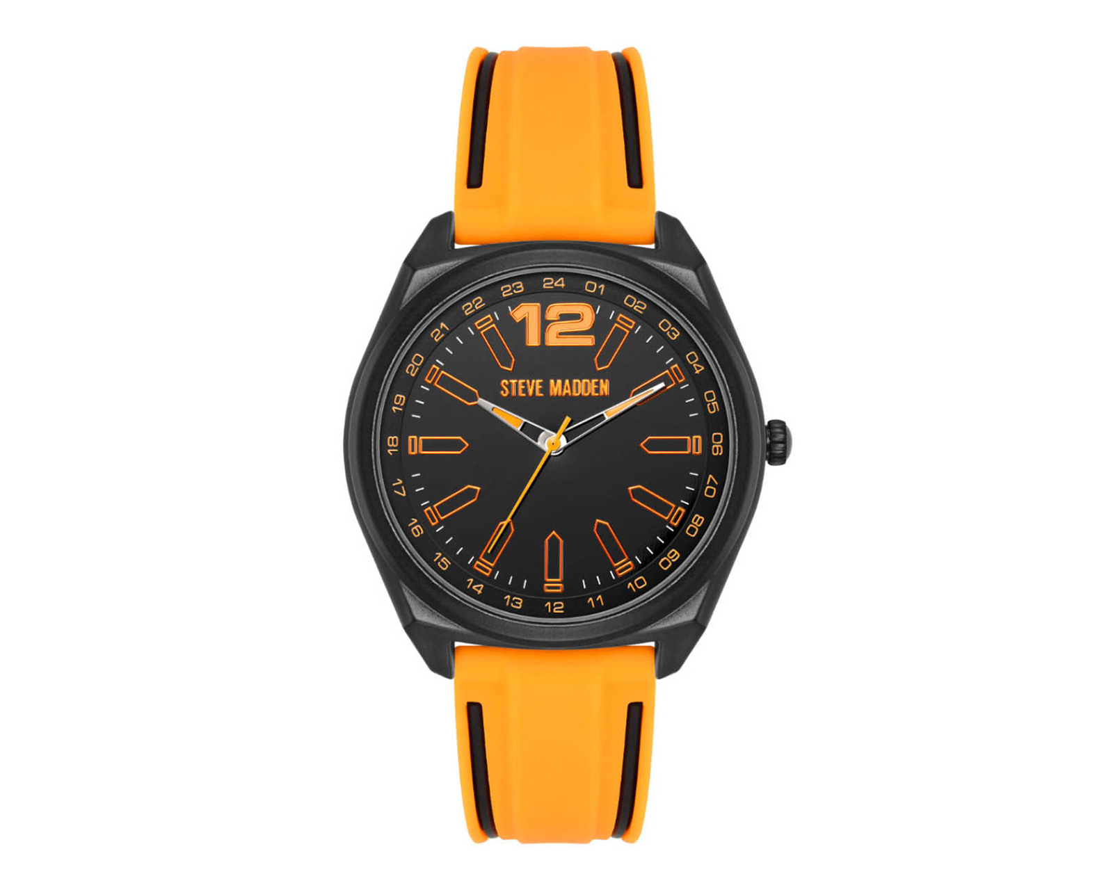 Foto 1 | Foto 1 | Reloj para Hombre Steve Madden SM9119ORBK Naranja