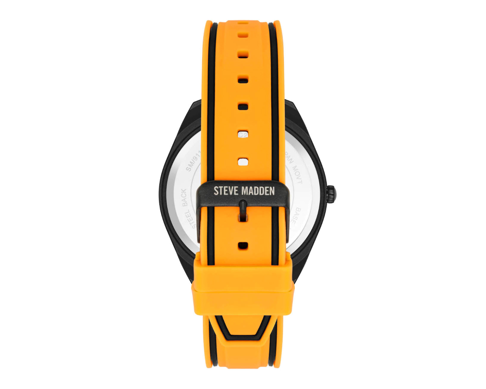 Foto 3 | Foto 3 | Reloj para Hombre Steve Madden SM9119ORBK Naranja