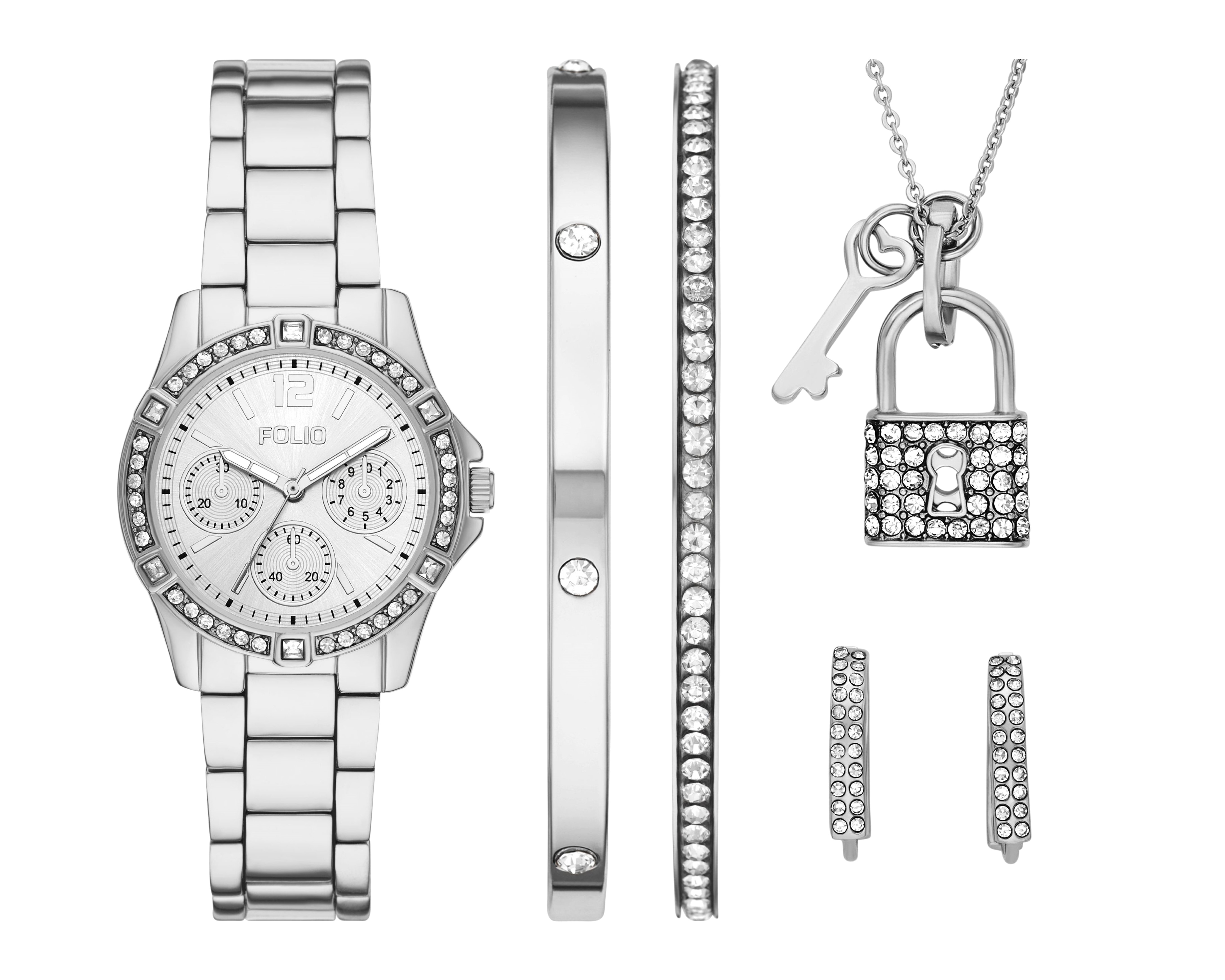 Reloj Folio FMDFL2055 con 4 Accesorios