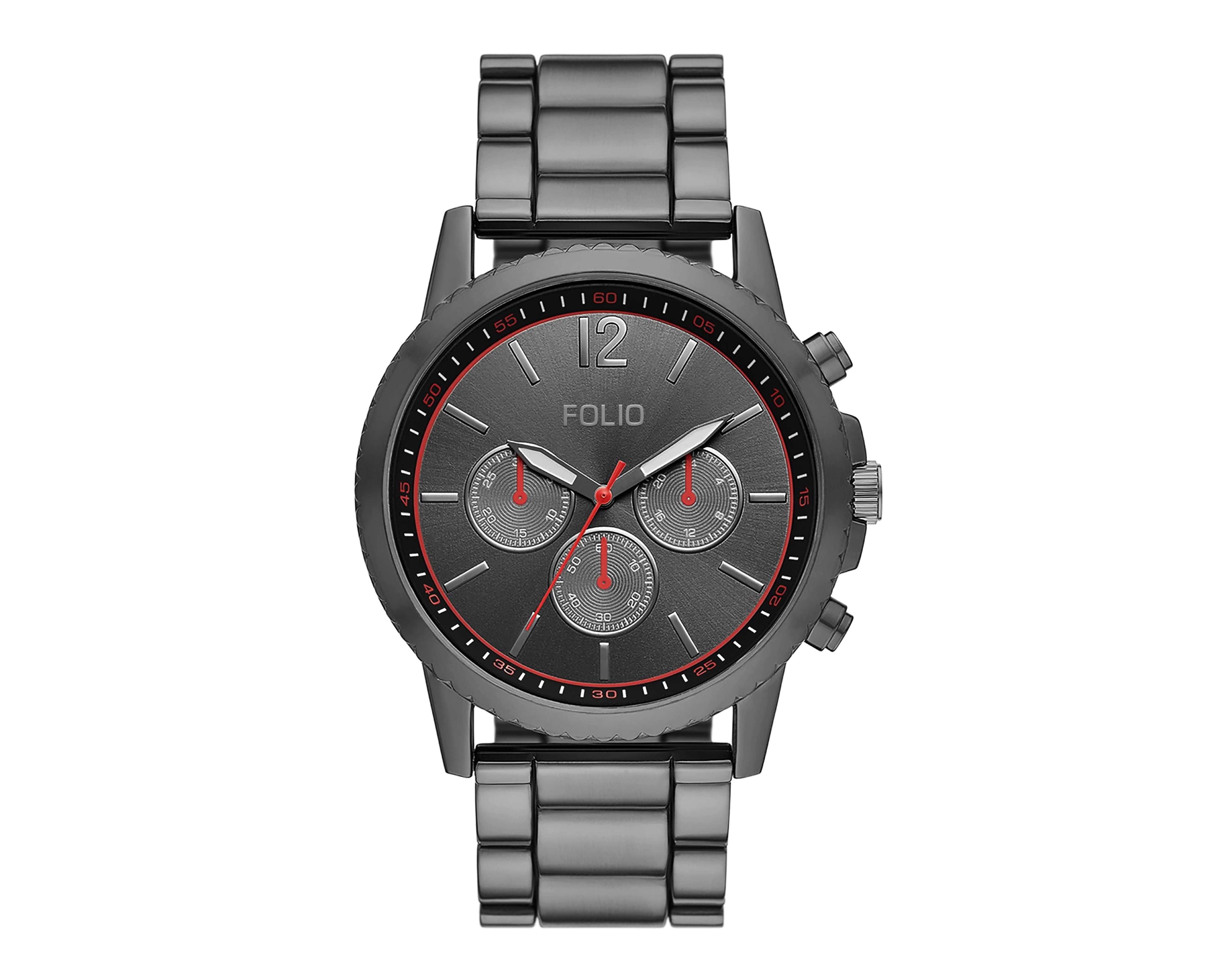 Foto 2 | Foto 2 | Reloj Folio FMDFL6045 con 2 Accesorios