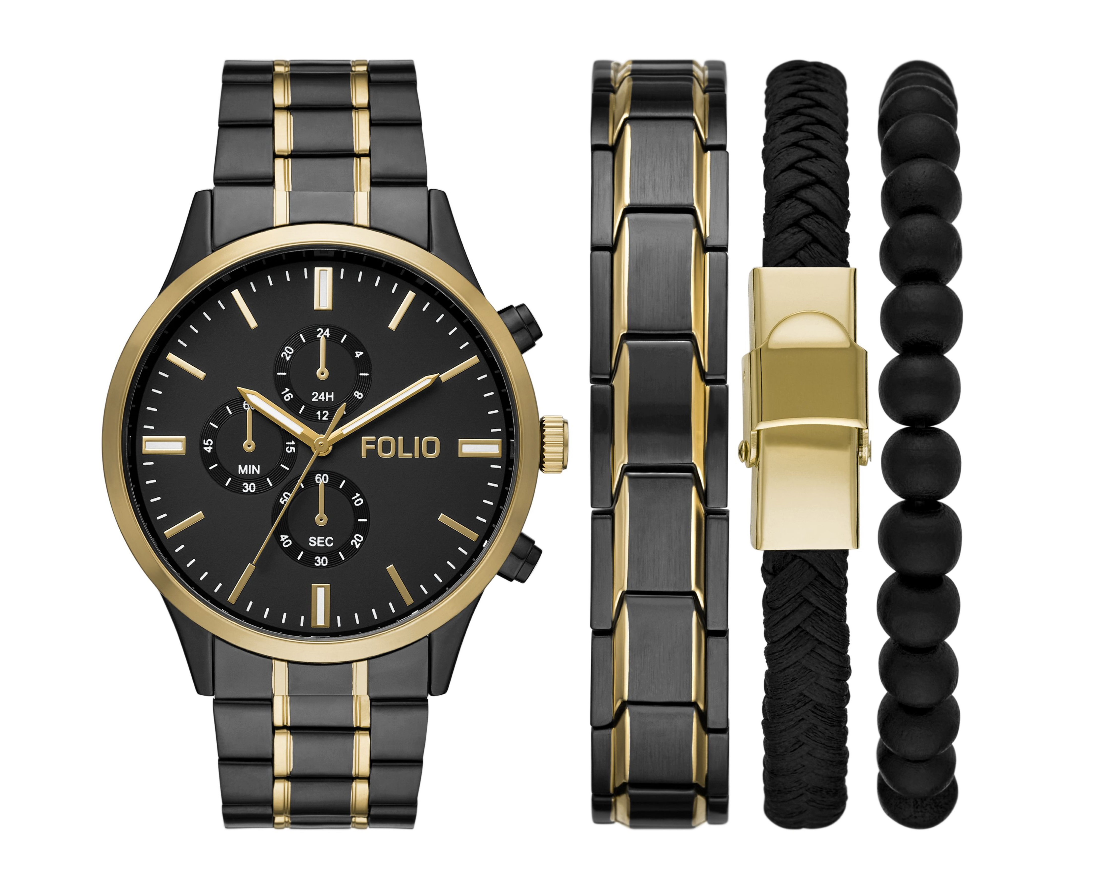 Foto 1 | Foto 1 | Reloj para Hombre Folio FMDFL6046 con 3 Accesorios