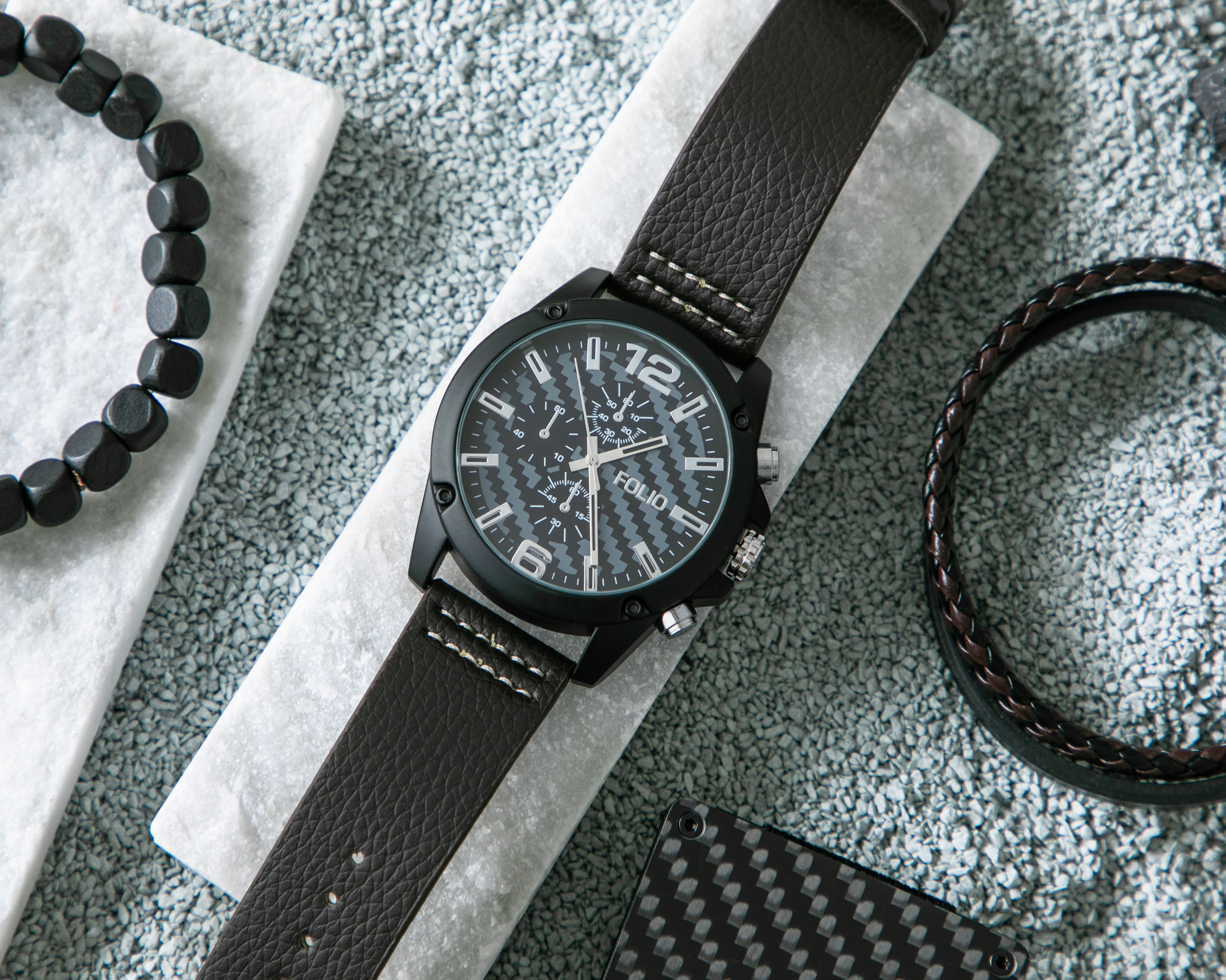 Foto 7 | Foto 7 | Reloj para Hombre Folio FMDFL6049 con 3 Accesorios