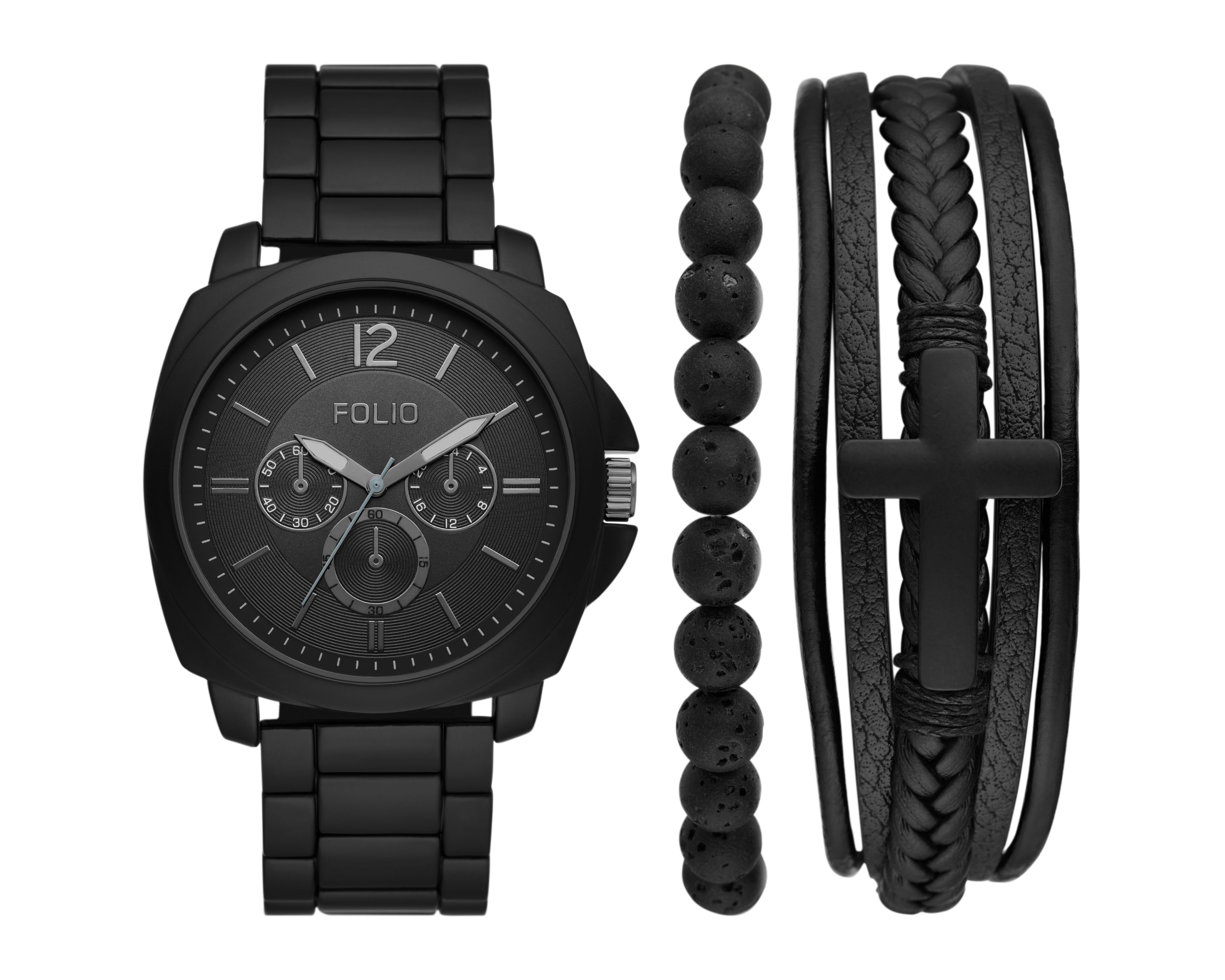 Foto 2 pulgar | Foto 1 | Reloj para Hombre Folio FMDFL6051 con 2 Accesorios