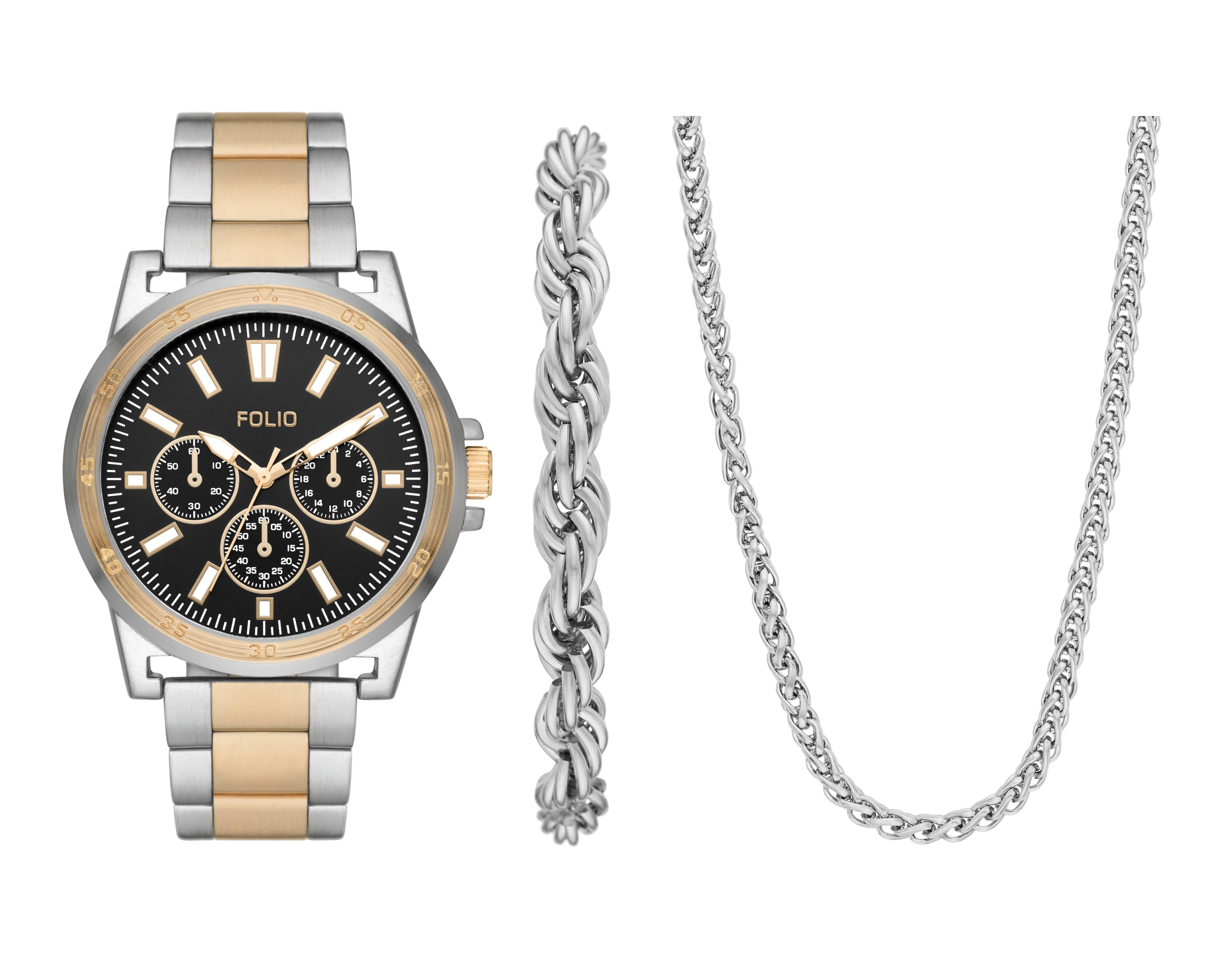 Foto 2 pulgar | Foto 1 | Reloj Folio FMDFL6052 con 2 Accesorios