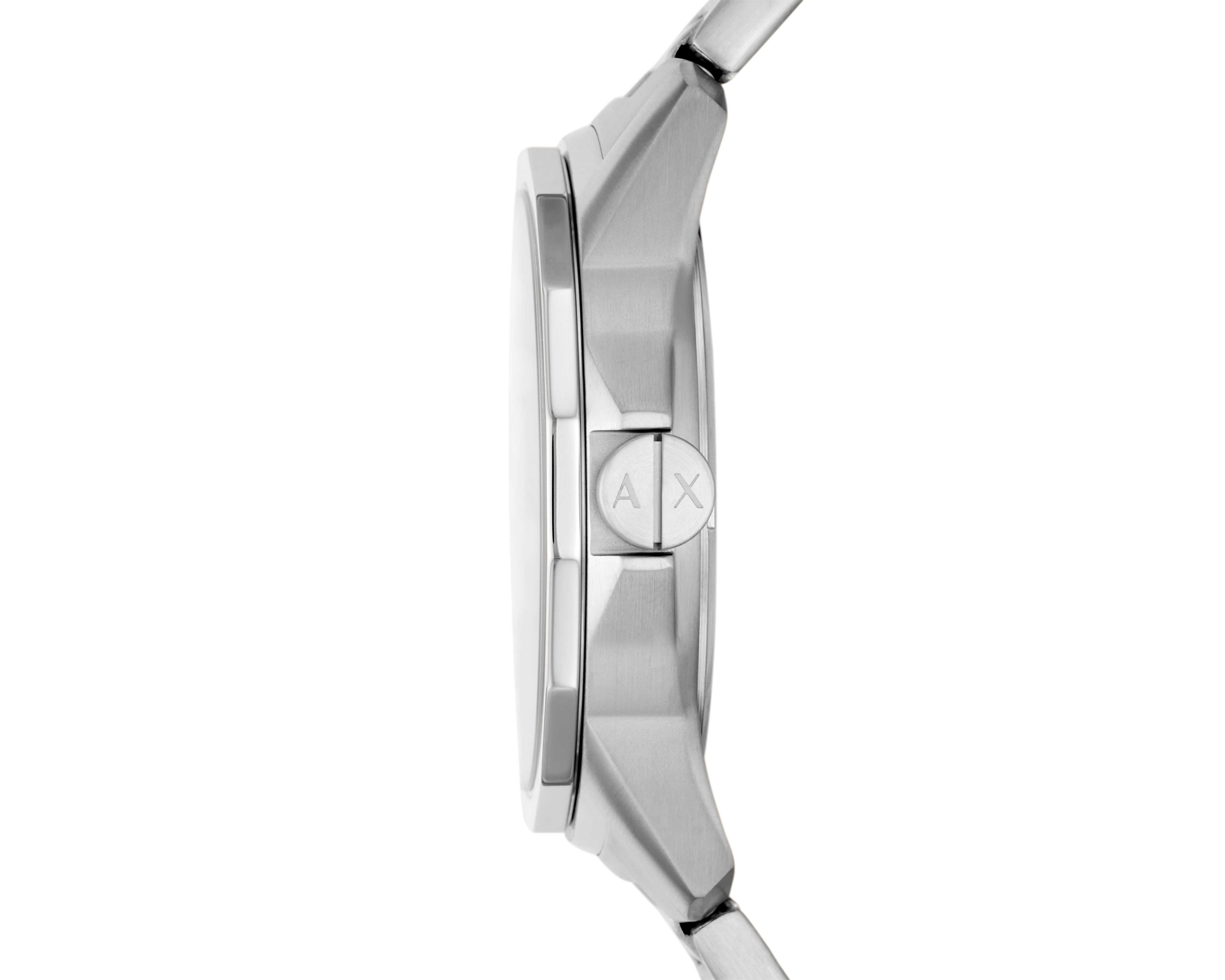 Foto 3 pulgar | Foto 2 | Reloj Armani Exchange Banks Plateado