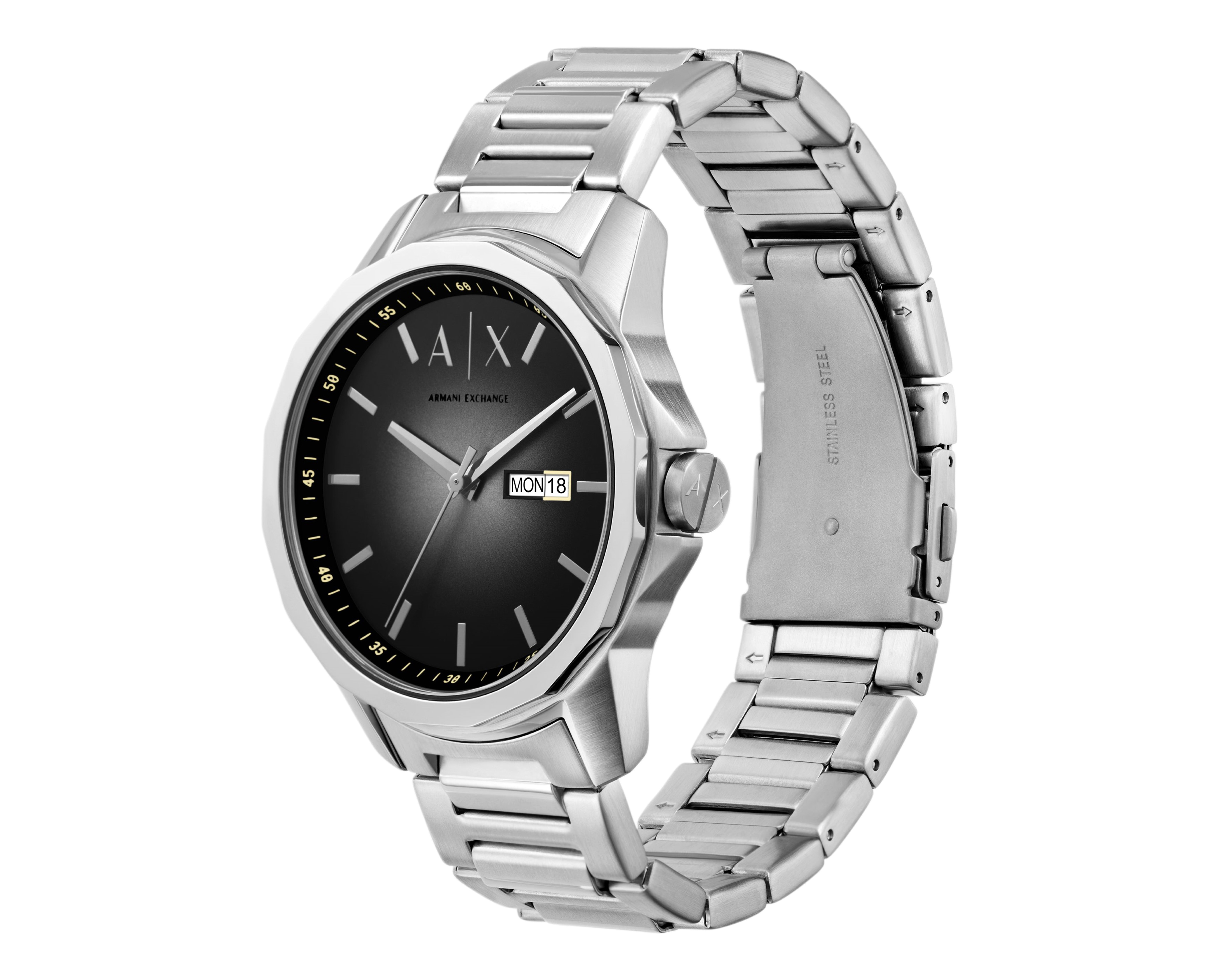 Foto 7 pulgar | Foto 6 | Reloj Armani Exchange Banks Plateado