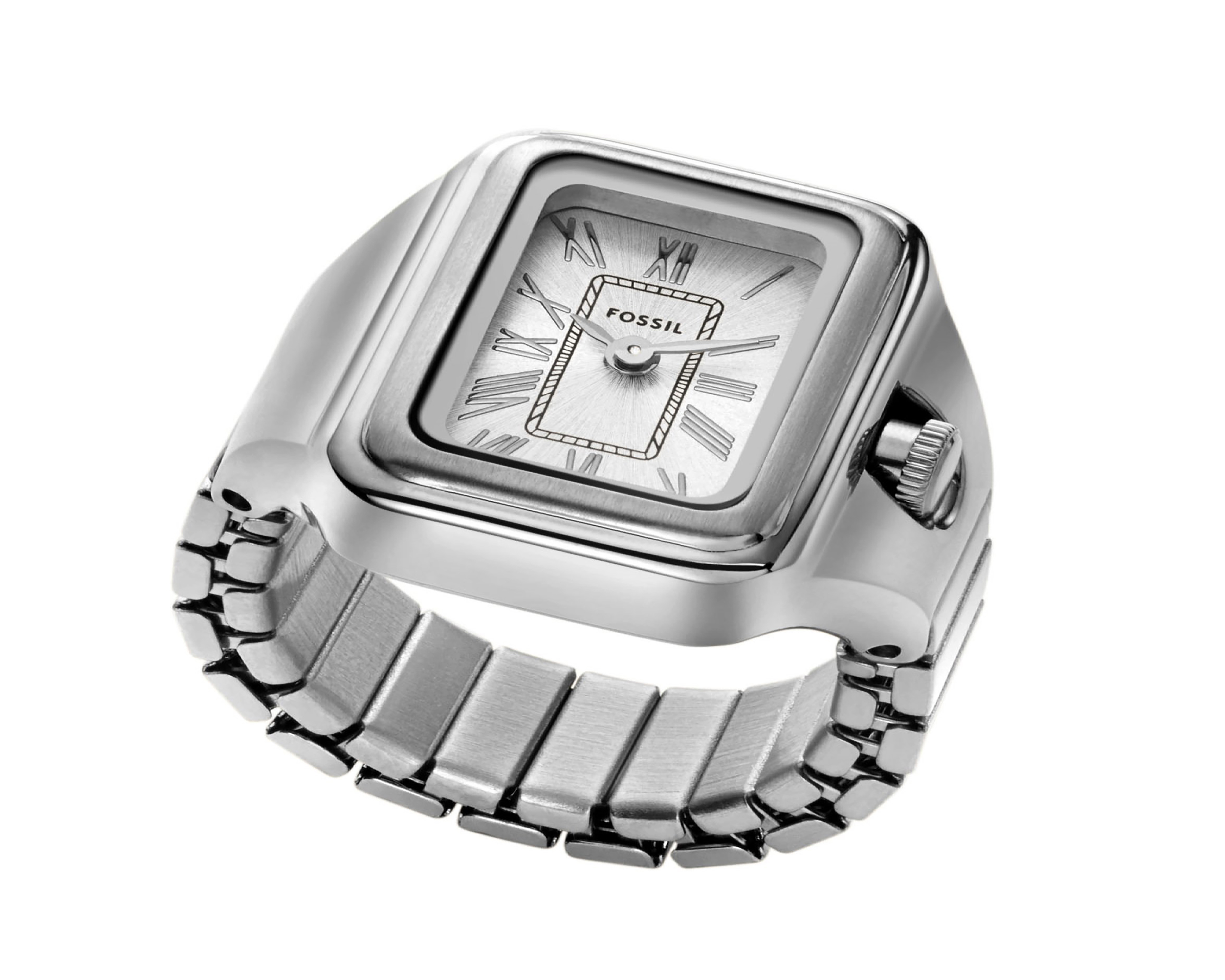 Foto 2 | Foto 2 | Anillo Reloj para Mujer Fossil ES5344 Plateado