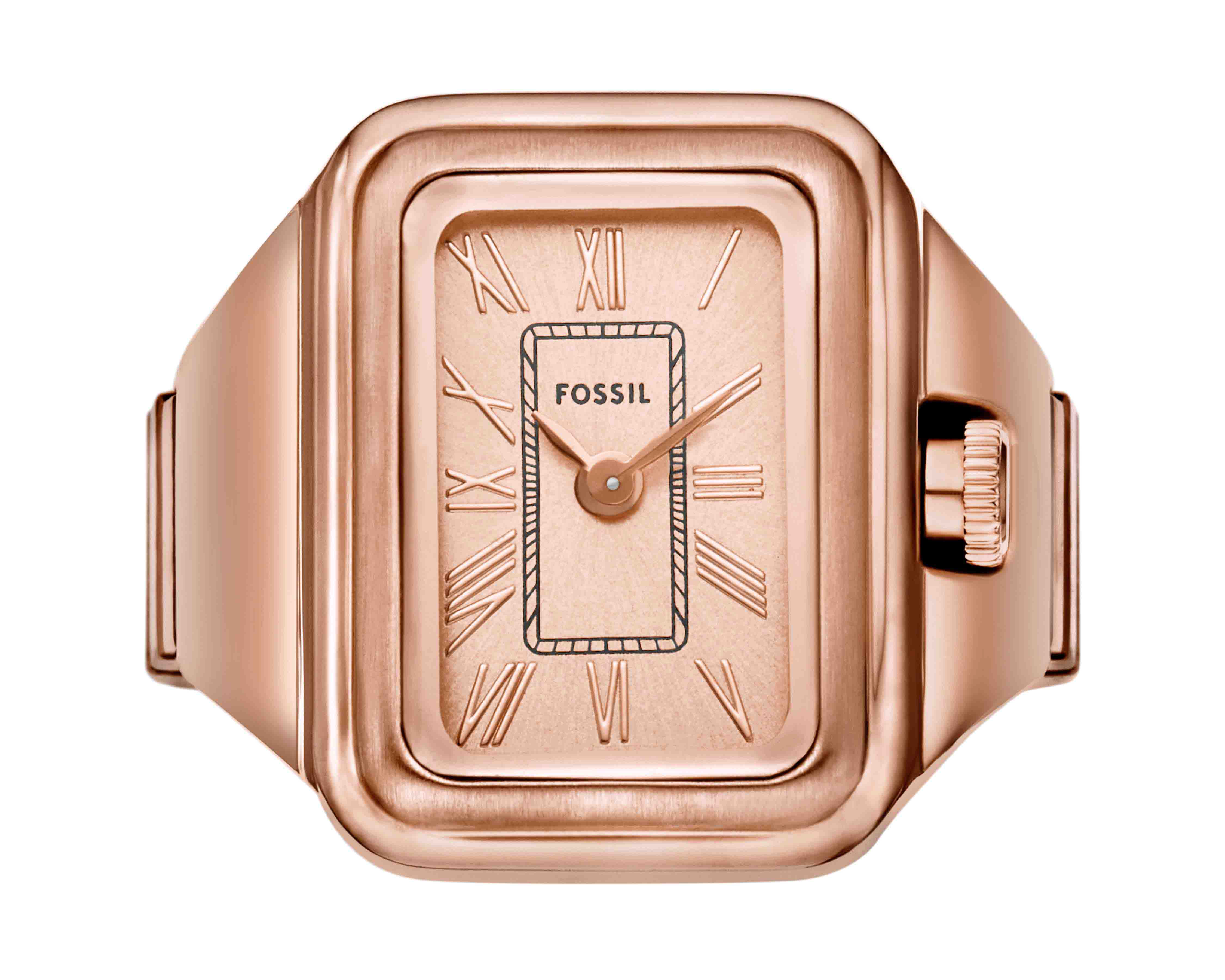 Foto 2 pulgar | Foto 1 | Anillo de Reloj para Mujer Fossil ES5345 Oro Rosa