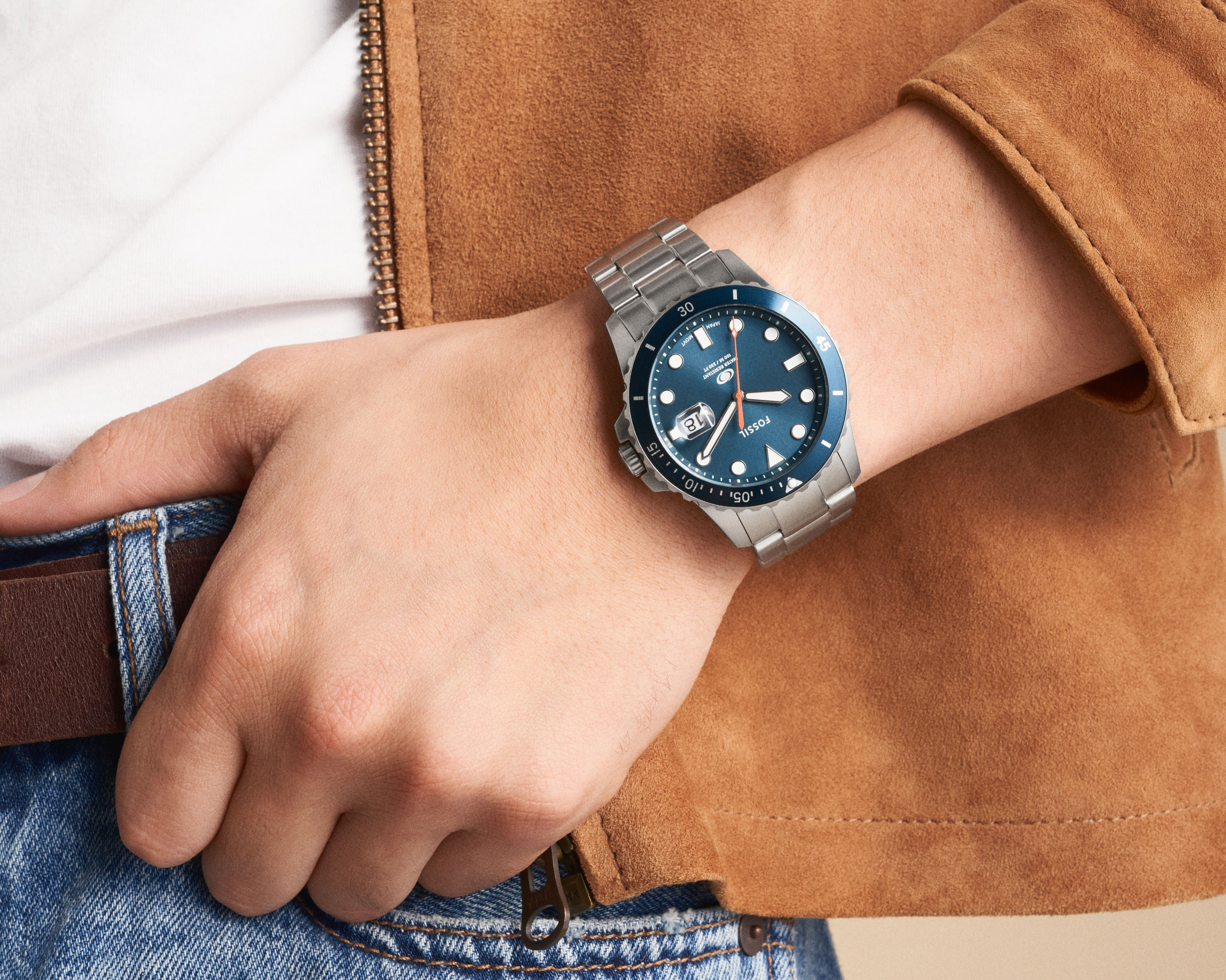 Foto 4 | Foto 4 | Reloj Fossil FS6050 Plateado