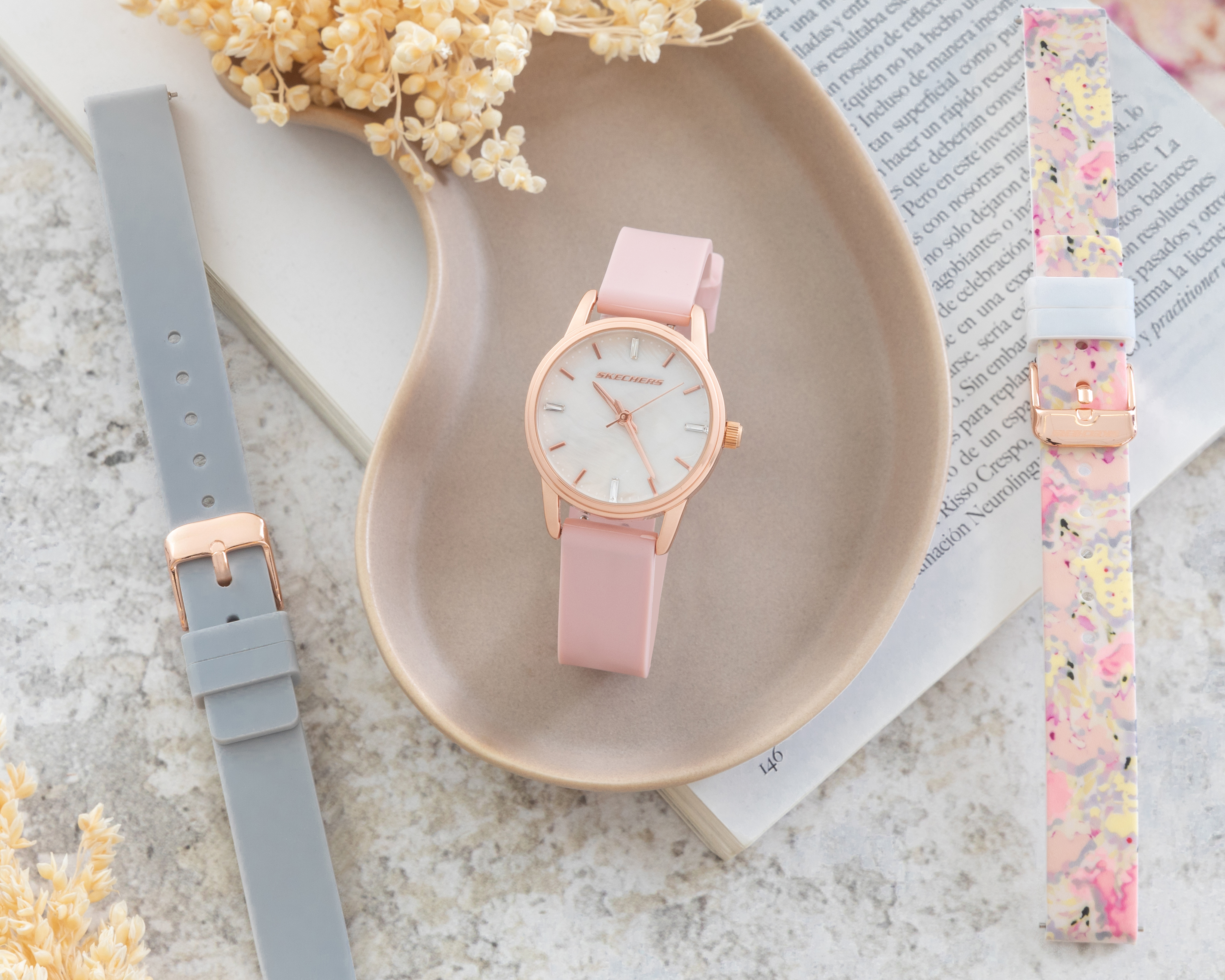 Foto 6 | Foto 6 | Reloj Skechers SR9087 Rosa