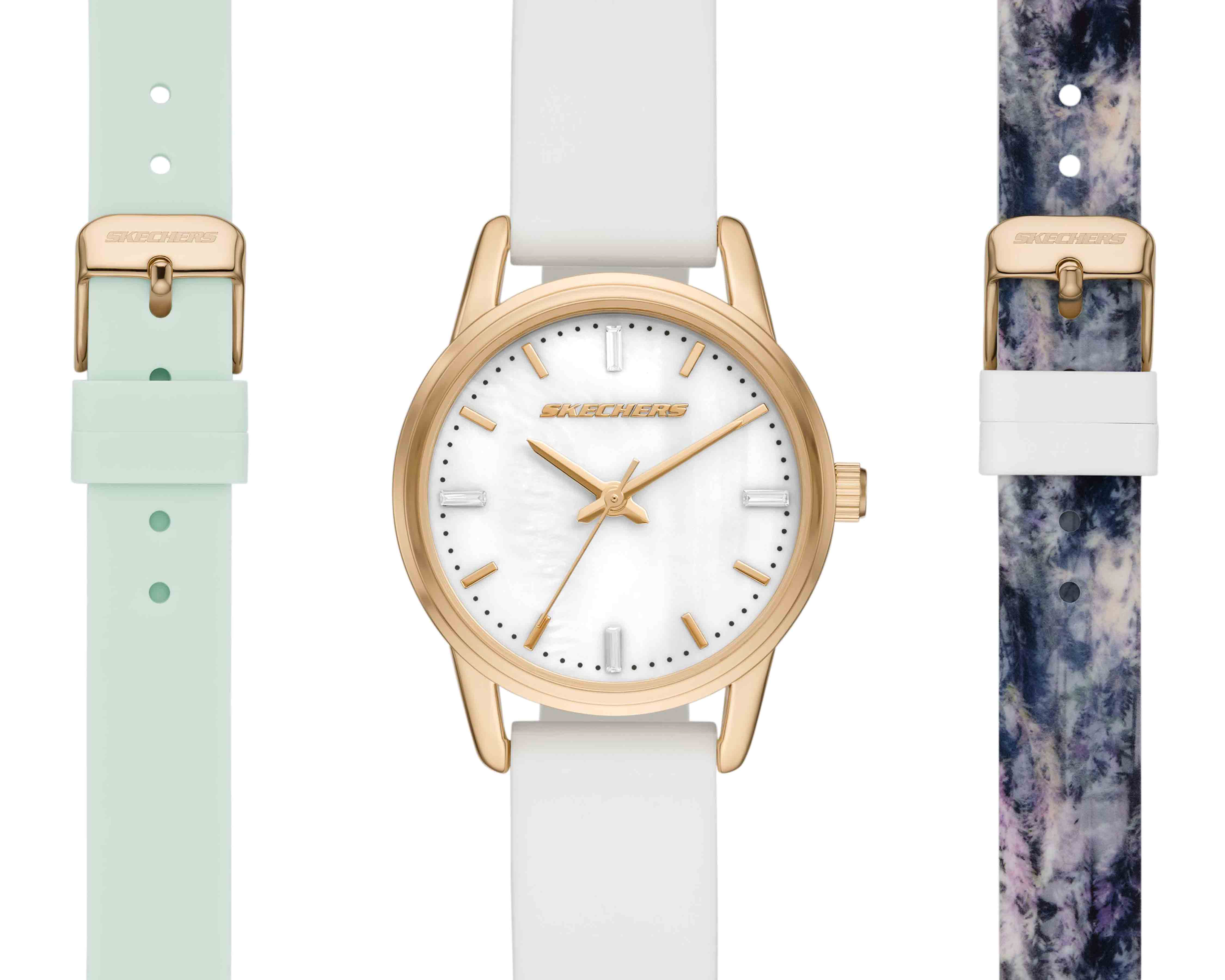 Foto 4 | Foto 4 | Reloj Skechers SR9088 Blanco
