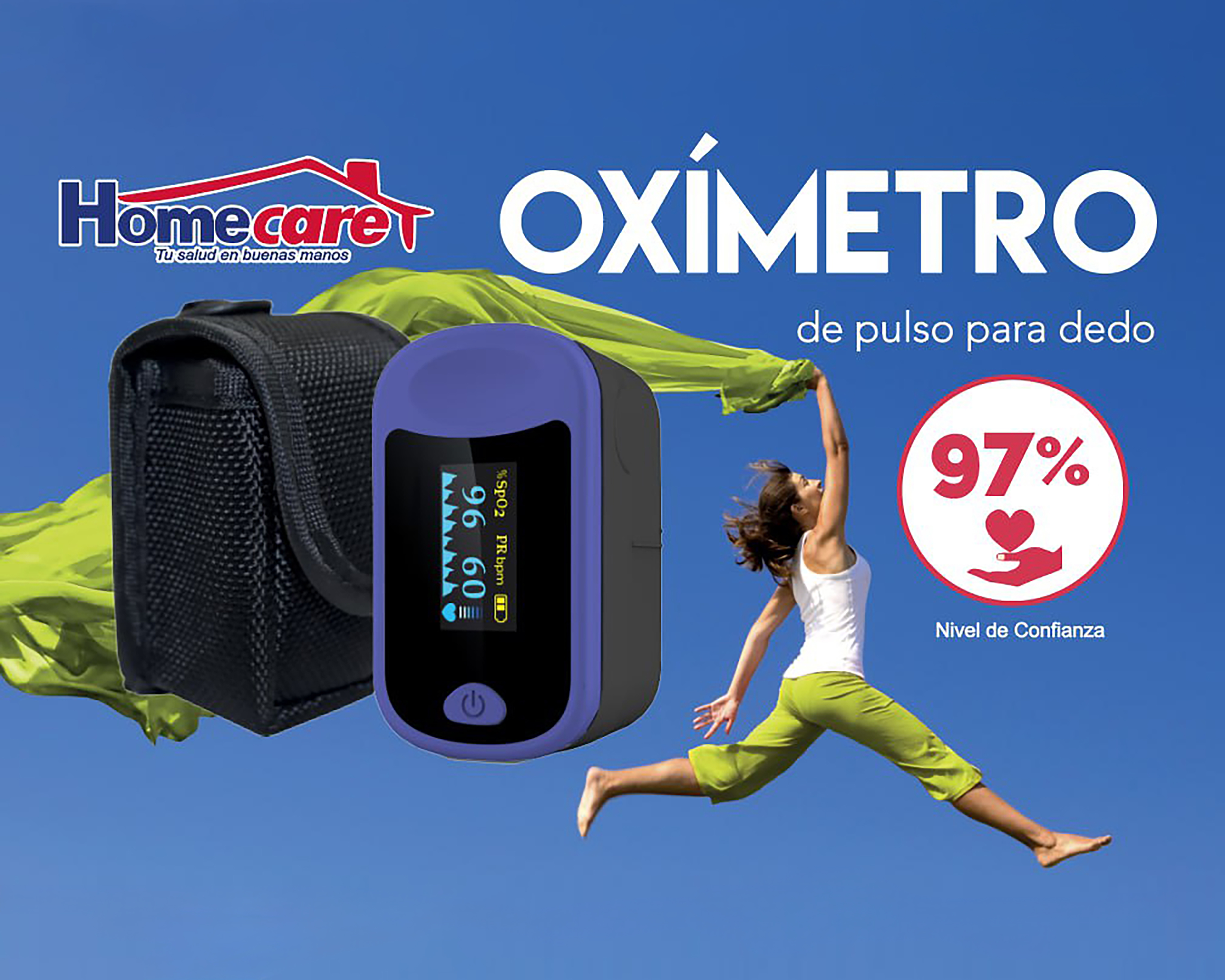 Foto 6 pulgar | Foto 5 | Oxímetro Inhalacare FS20E