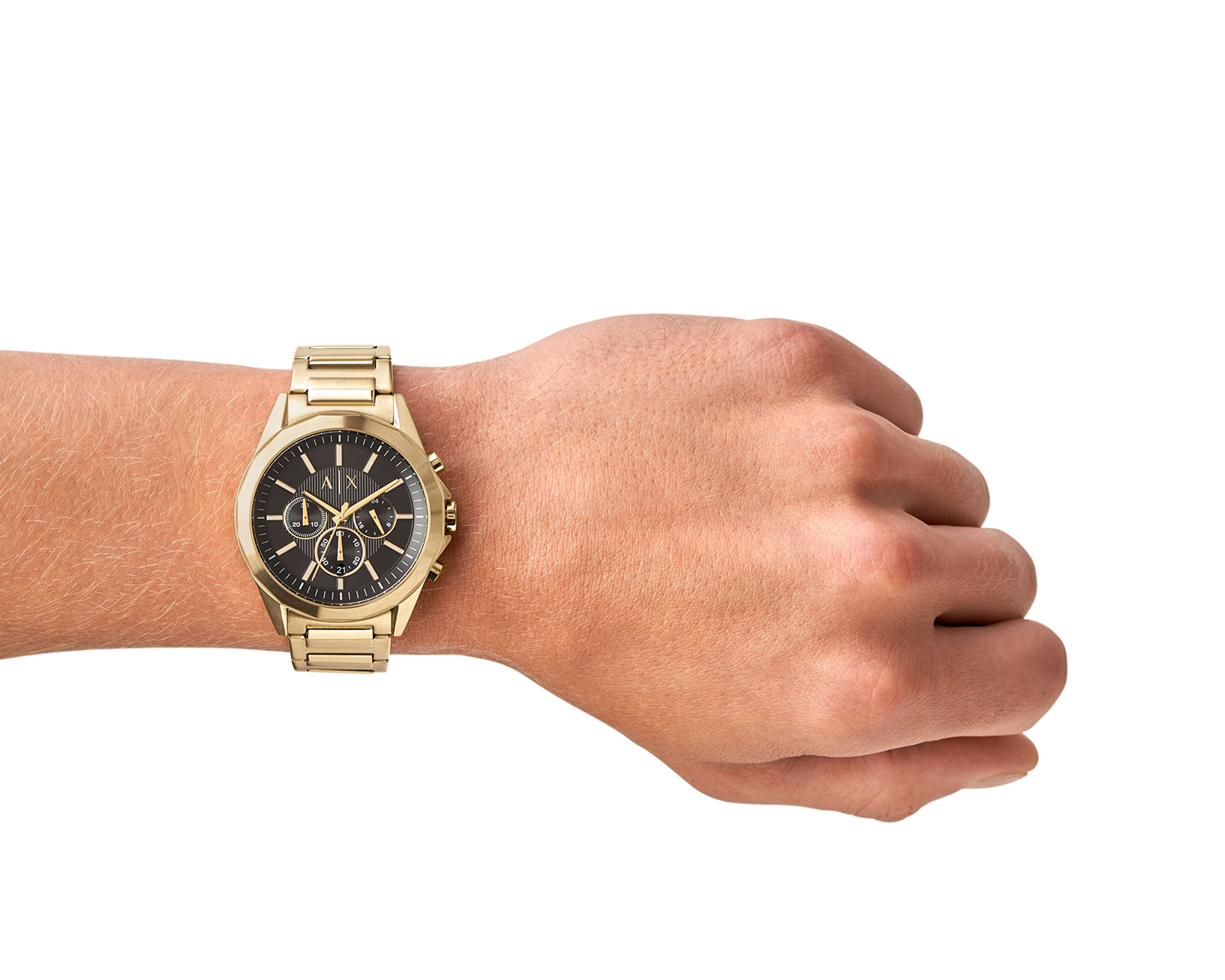 Foto 5 pulgar | Foto 4 | Reloj para Hombre Armani Exchange Dorado AX2611