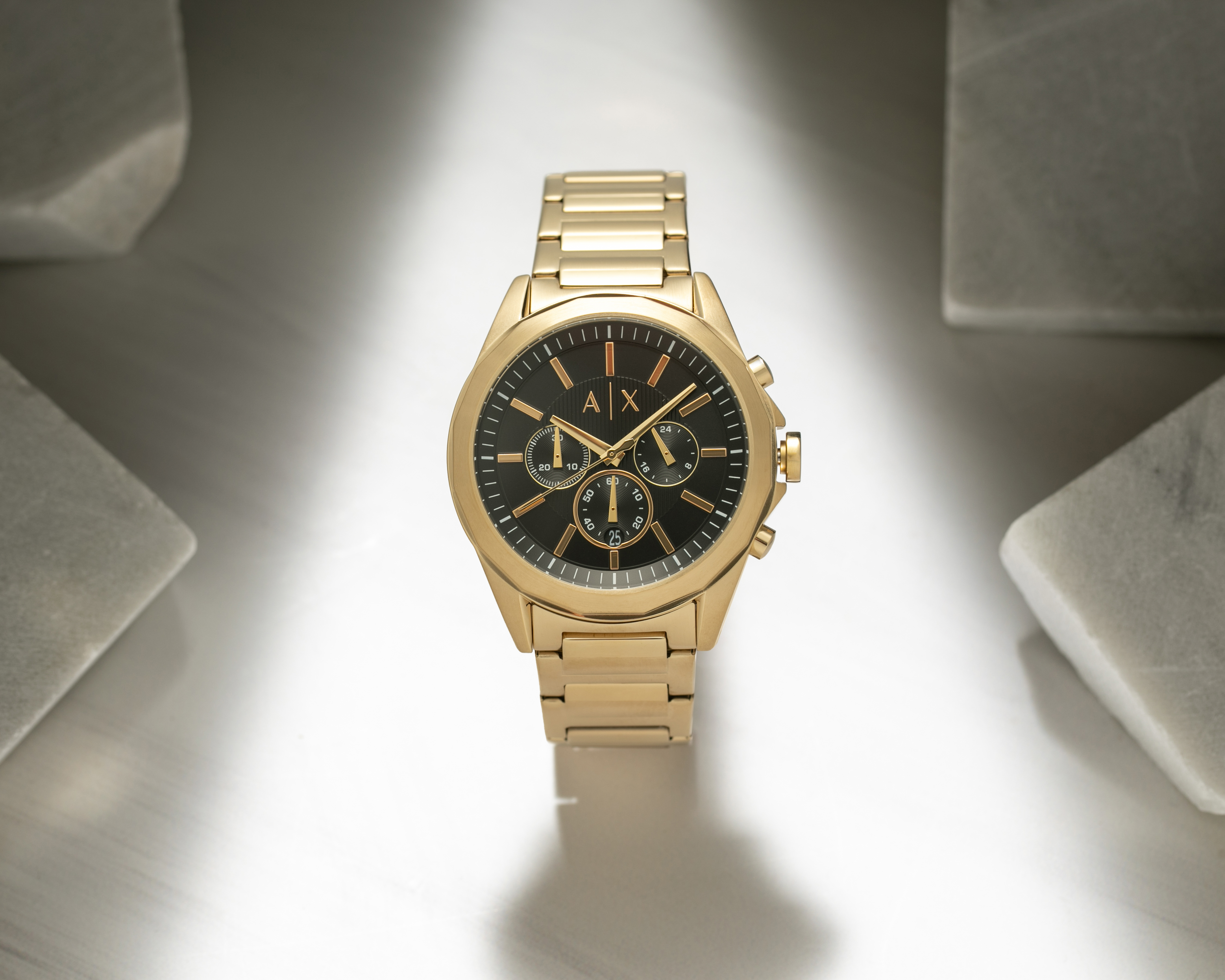 Foto 7 pulgar | Foto 6 | Reloj para Hombre Armani Exchange Dorado AX2611
