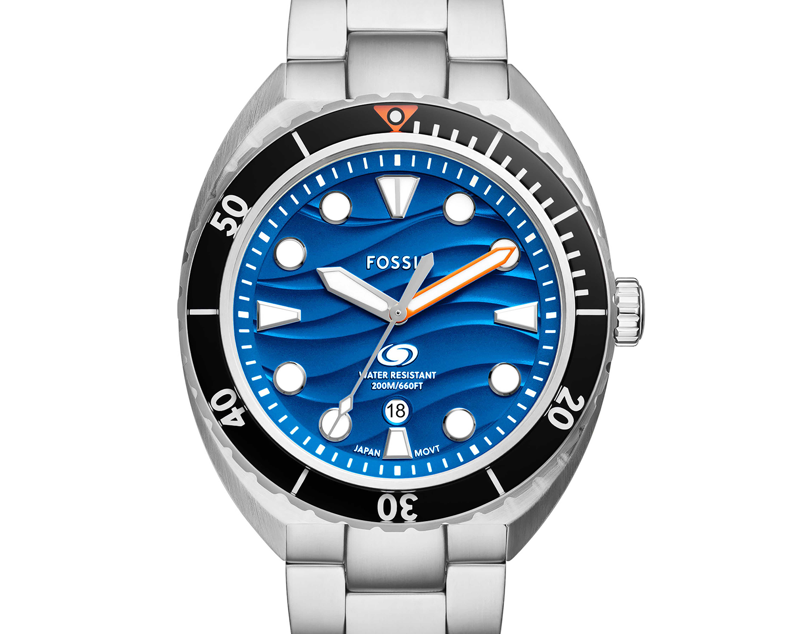 Foto 5 pulgar | Foto 4 | Reloj para Hombre Fossil Plateado FS6064