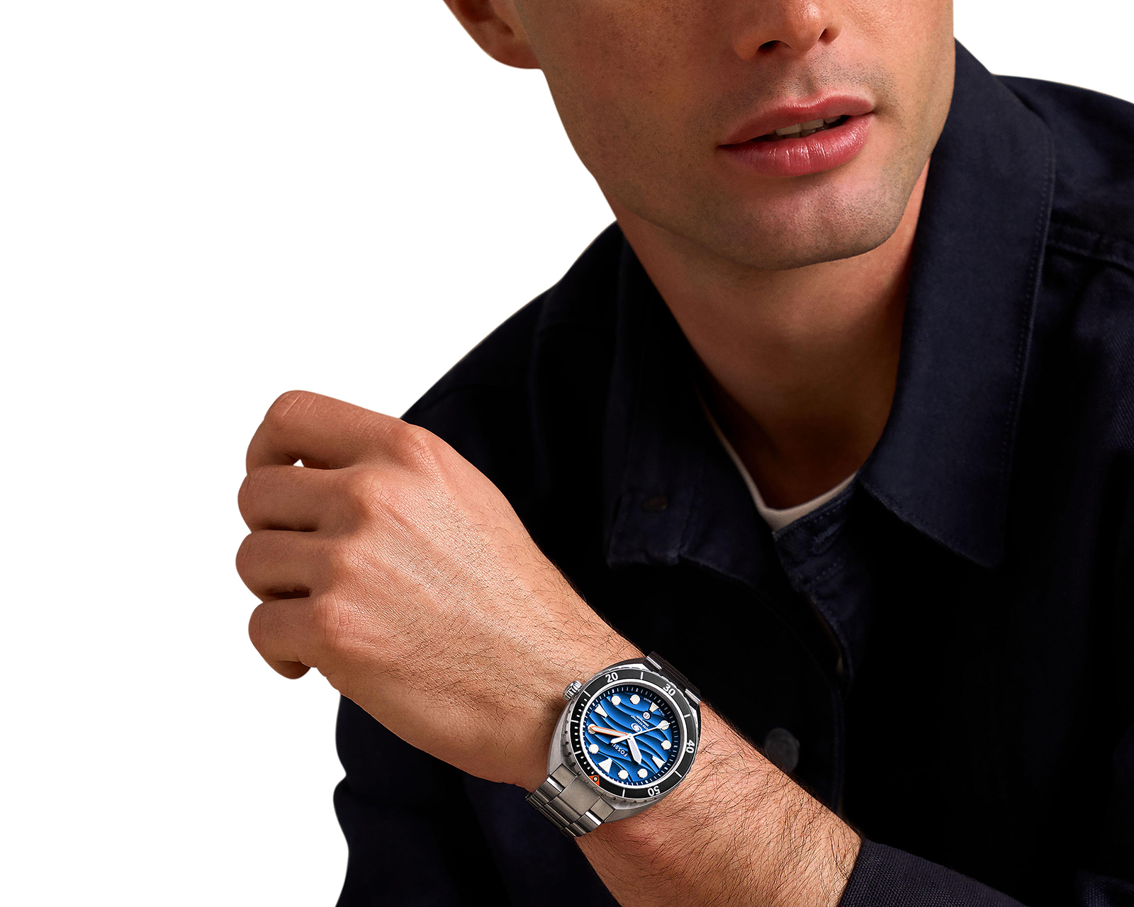 Foto 5 | Foto 5 | Reloj para Hombre Fossil Plateado FS6064