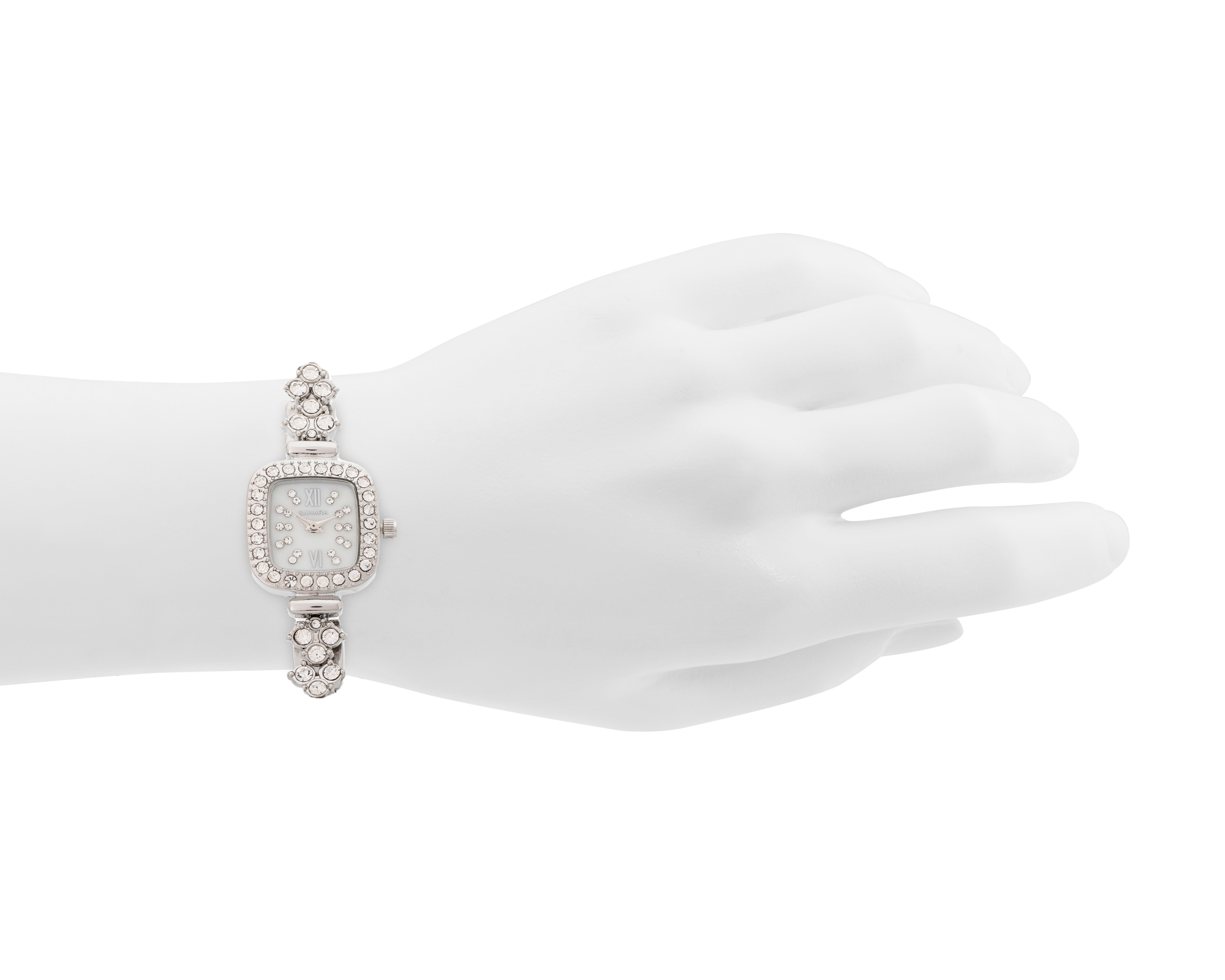 Foto 5 pulgar | Foto 4 | Reloj para Mujer Sahara Plateado SHR-D-1180-24