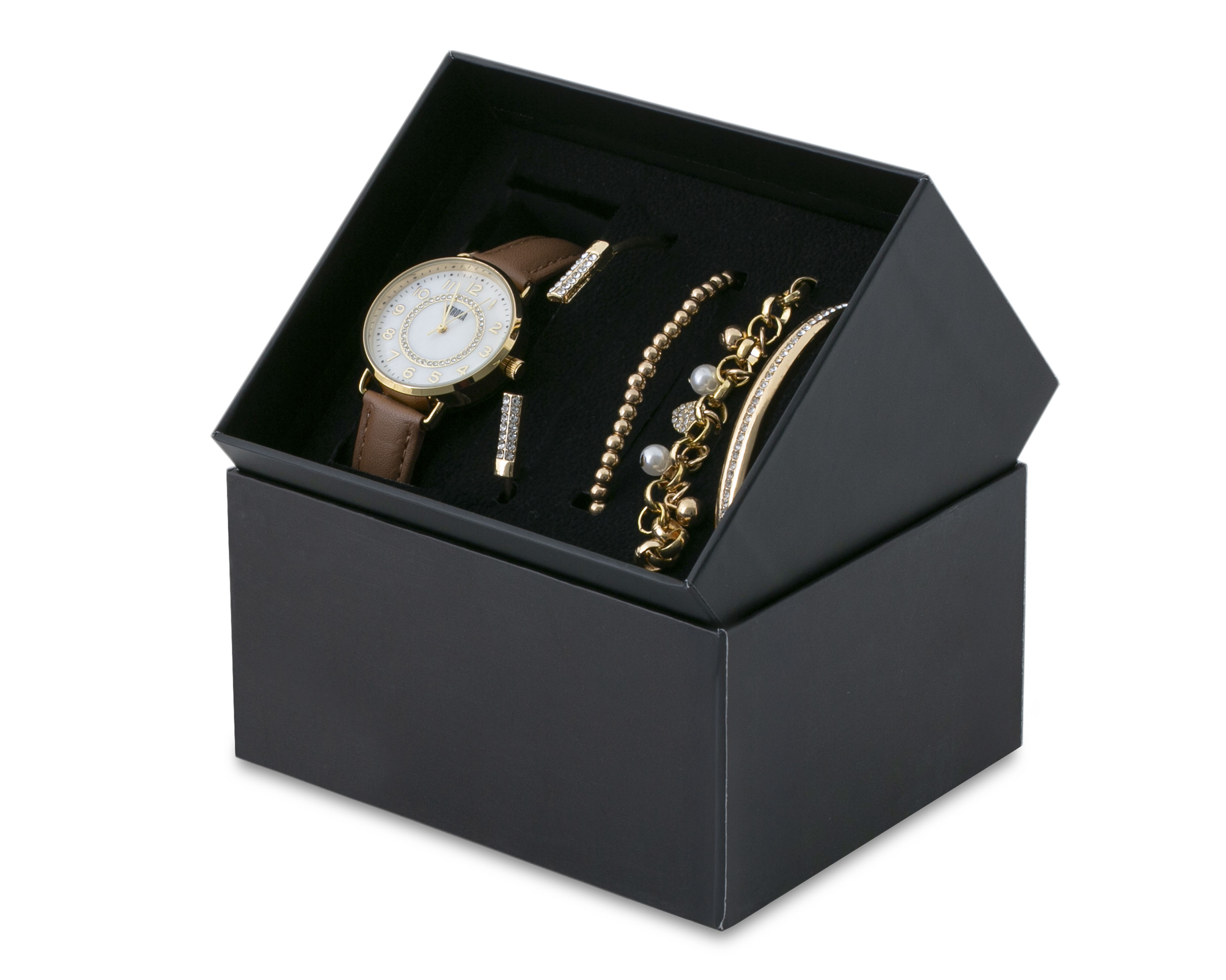 Foto 6 | Foto 6 | Reloj para Mujer Strona STN-21102 con 4 Accesorios