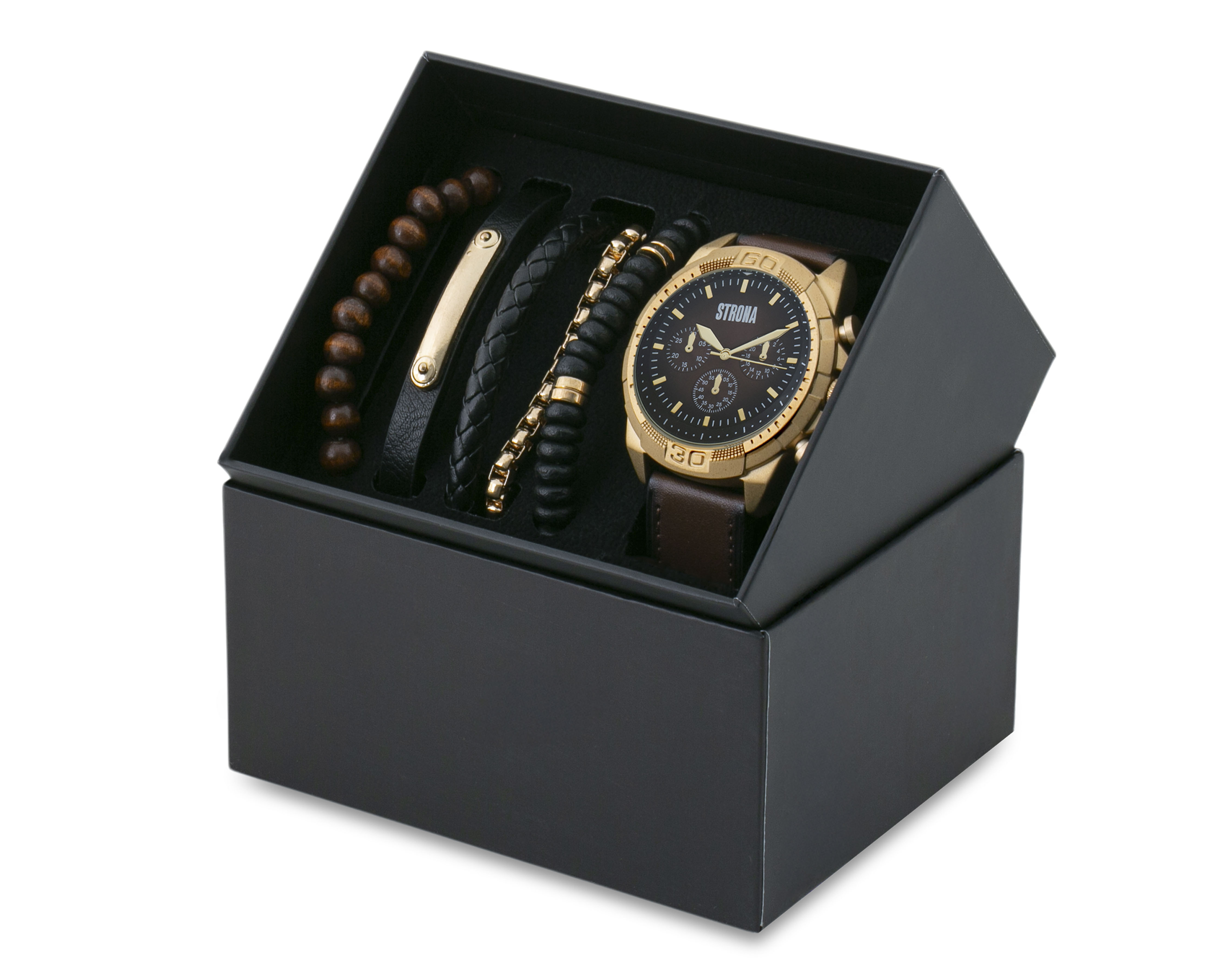 Foto 5 | Foto 5 | Reloj para Hombre Strona STN-23103-24 con 5 accesorios