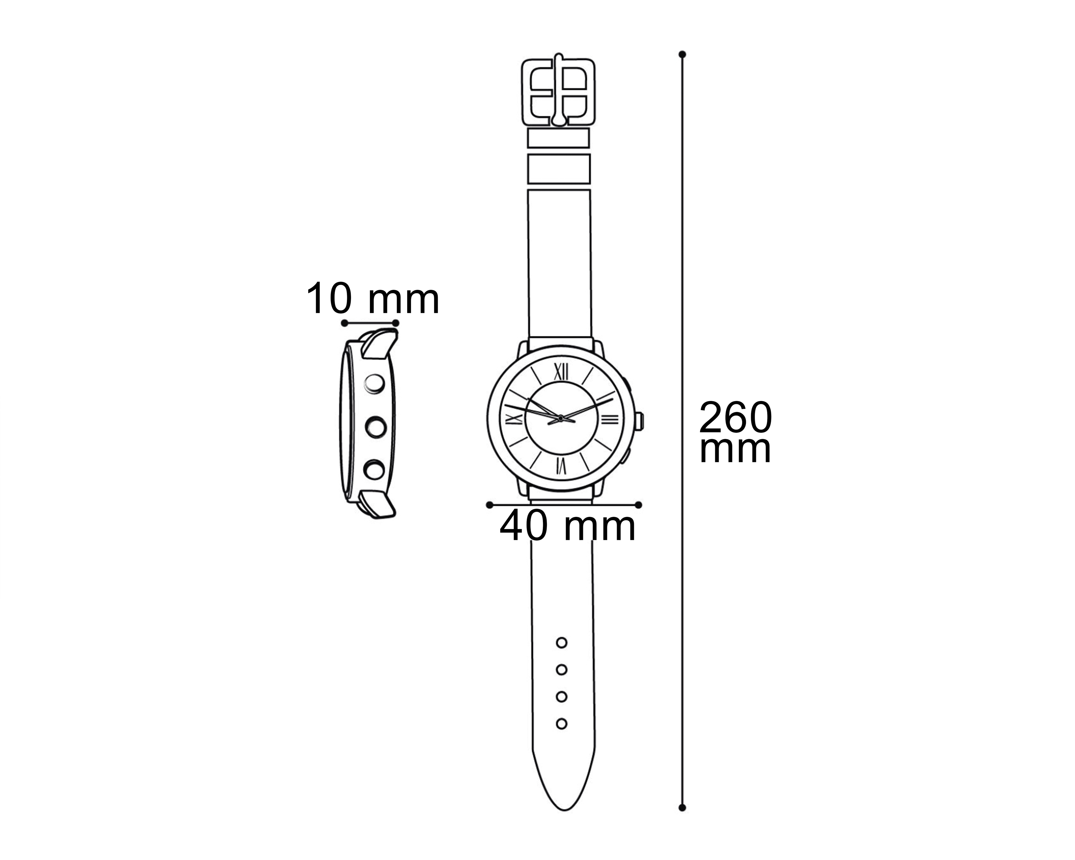 Foto 10 pulgar | Foto 9 | Reloj para Mujer Thinner Rosa con 4 Accesorios
