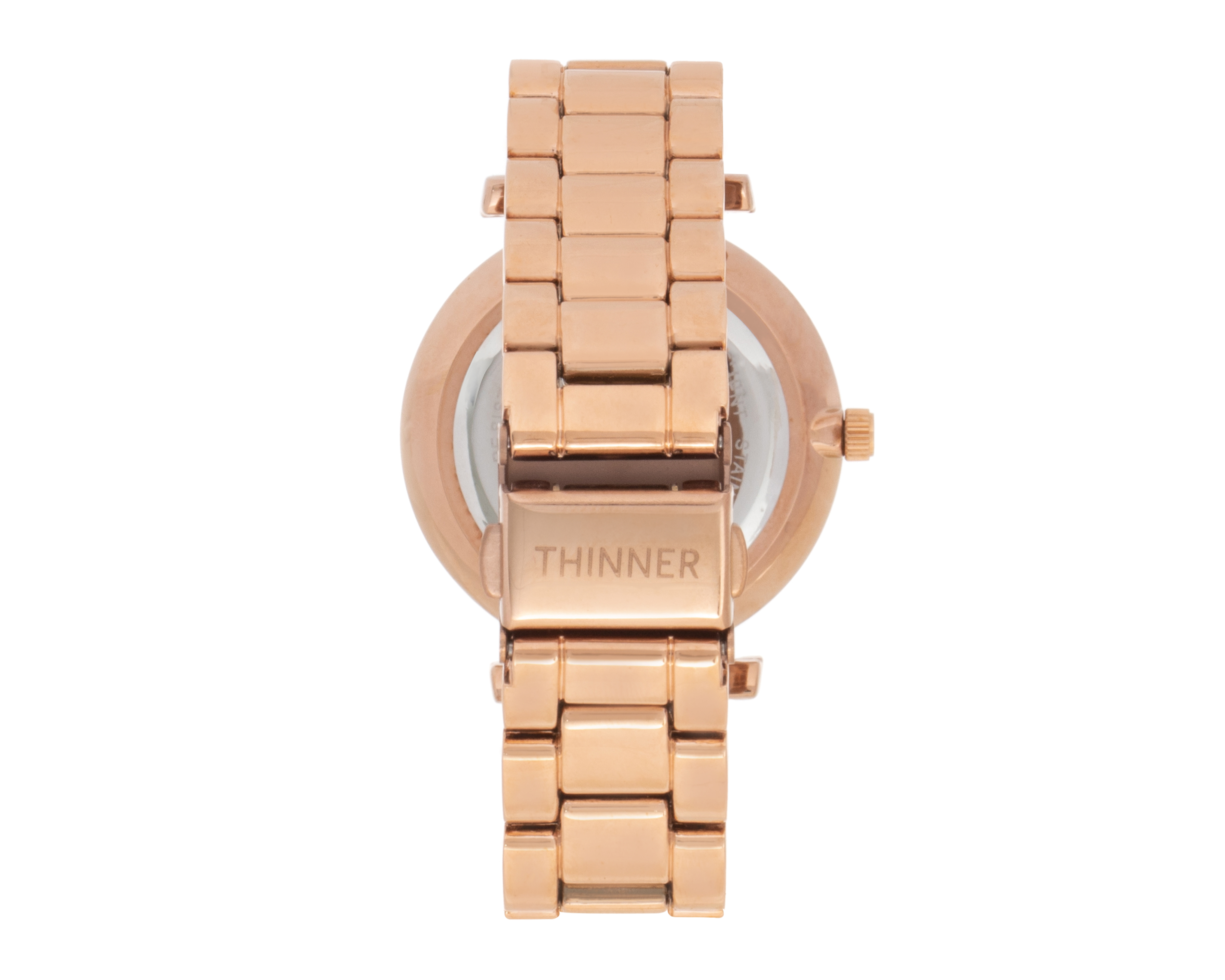 Foto 5 pulgar | Foto 4 | Reloj para Mujer Thinner Dorado TNR-23063 con 3 Accesorios