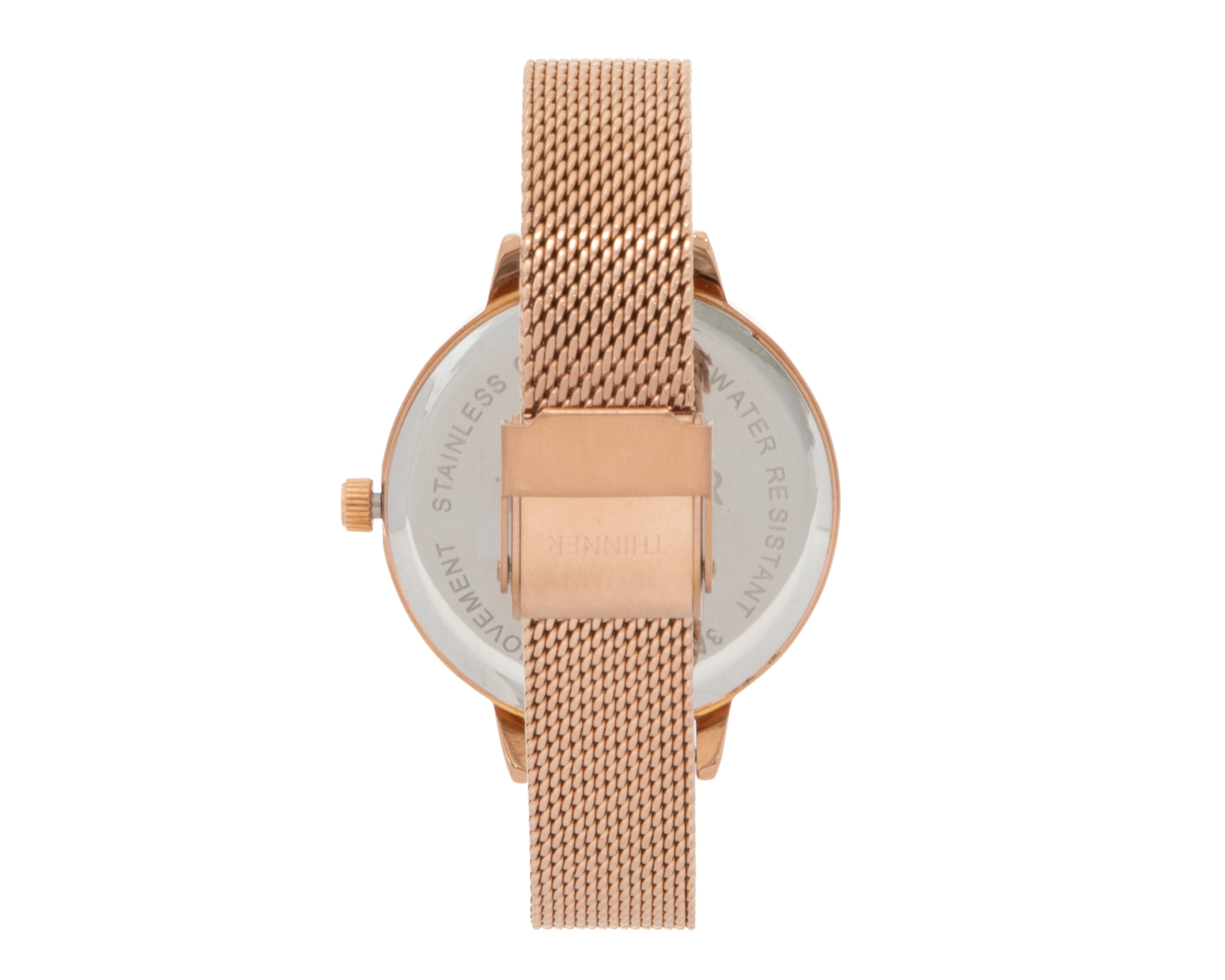 Foto 5 pulgar | Foto 4 | Reloj para Mujer Thinner Rosa TNR-23063-PINK-24 con 3 Accesorios