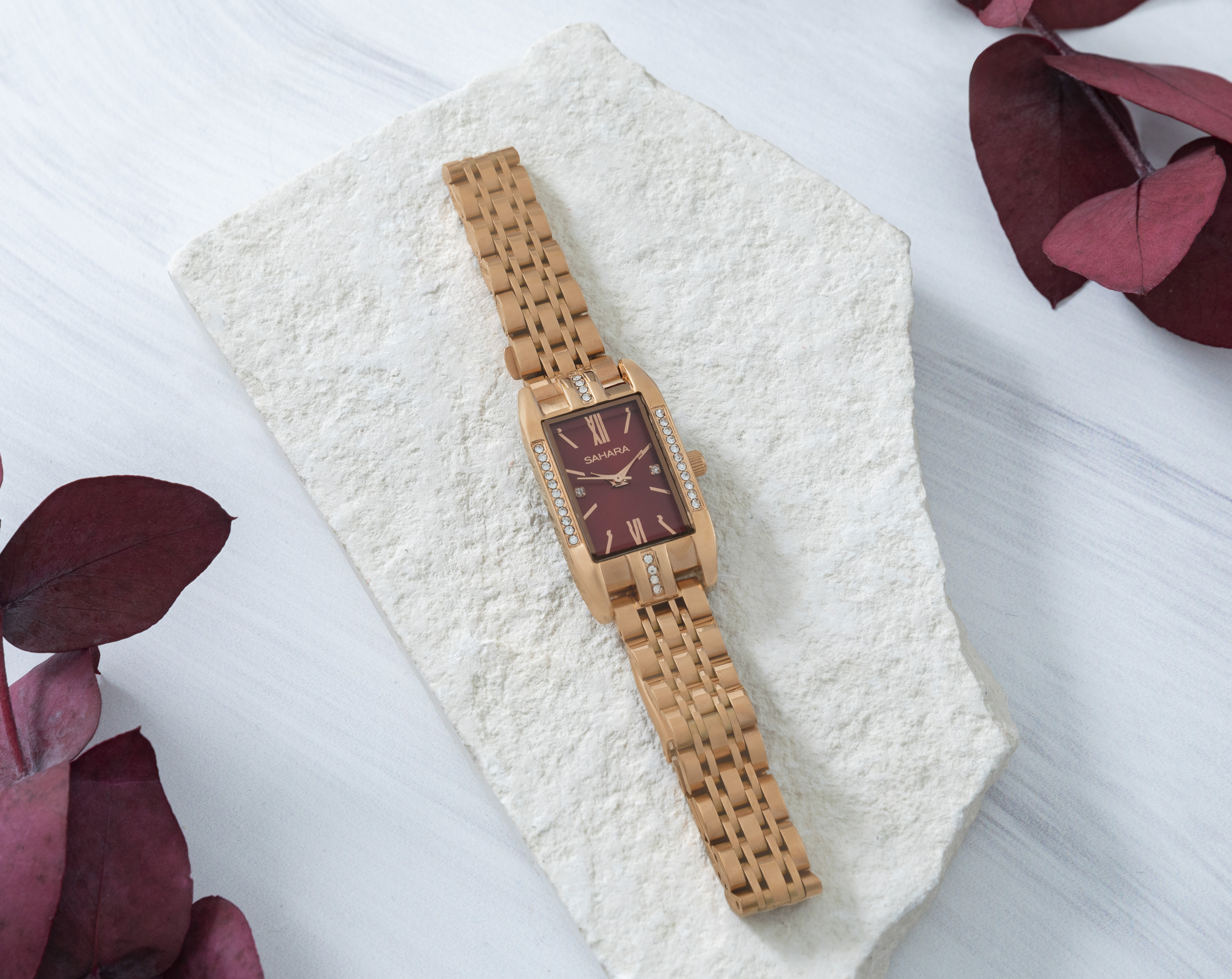 Foto 5 | Foto 5 | Reloj para Mujer Sahara SHR-D-WG04-24 Dorado