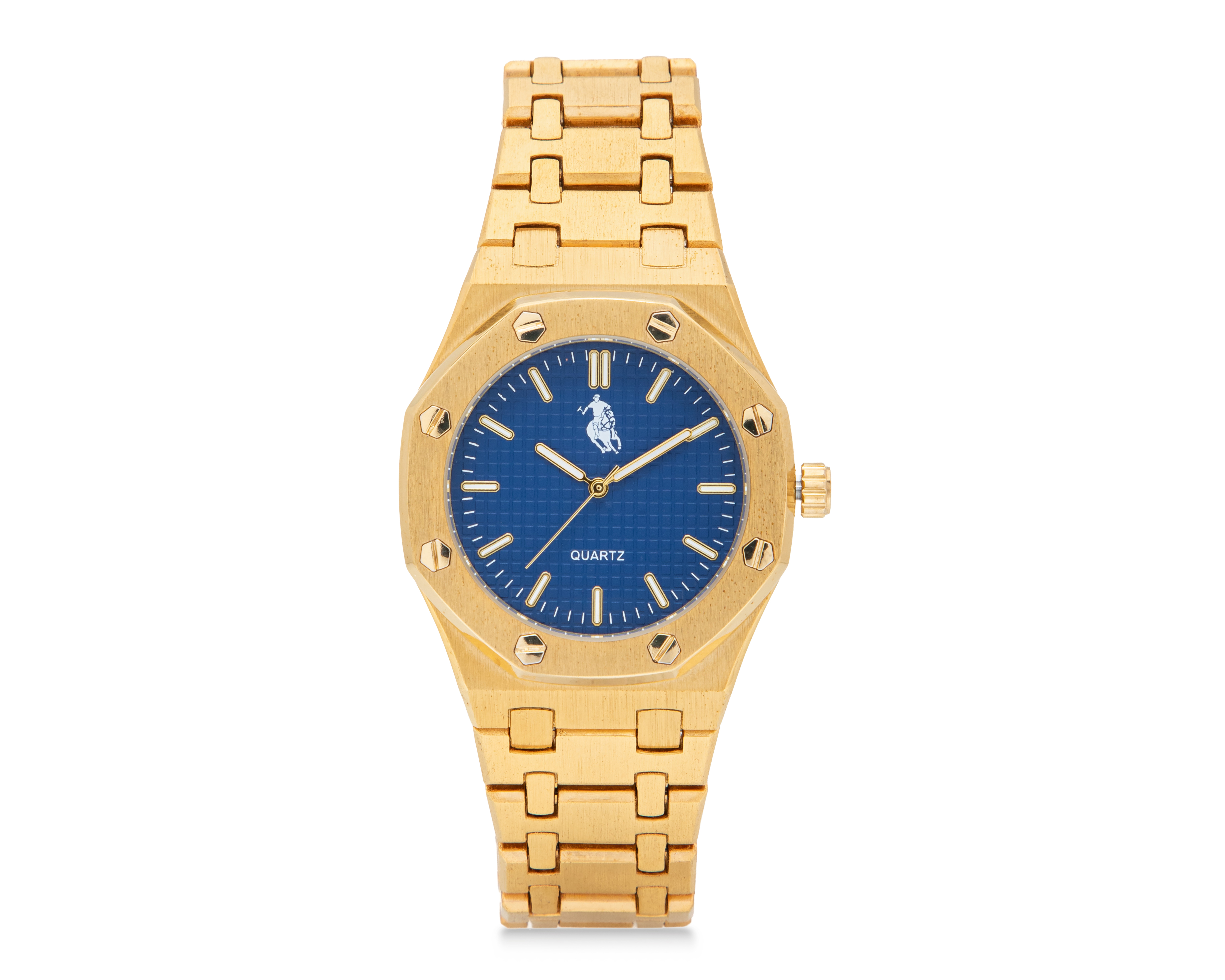 Foto 2 pulgar | Foto 1 | Reloj para Hombre Polo Union Club Dorado