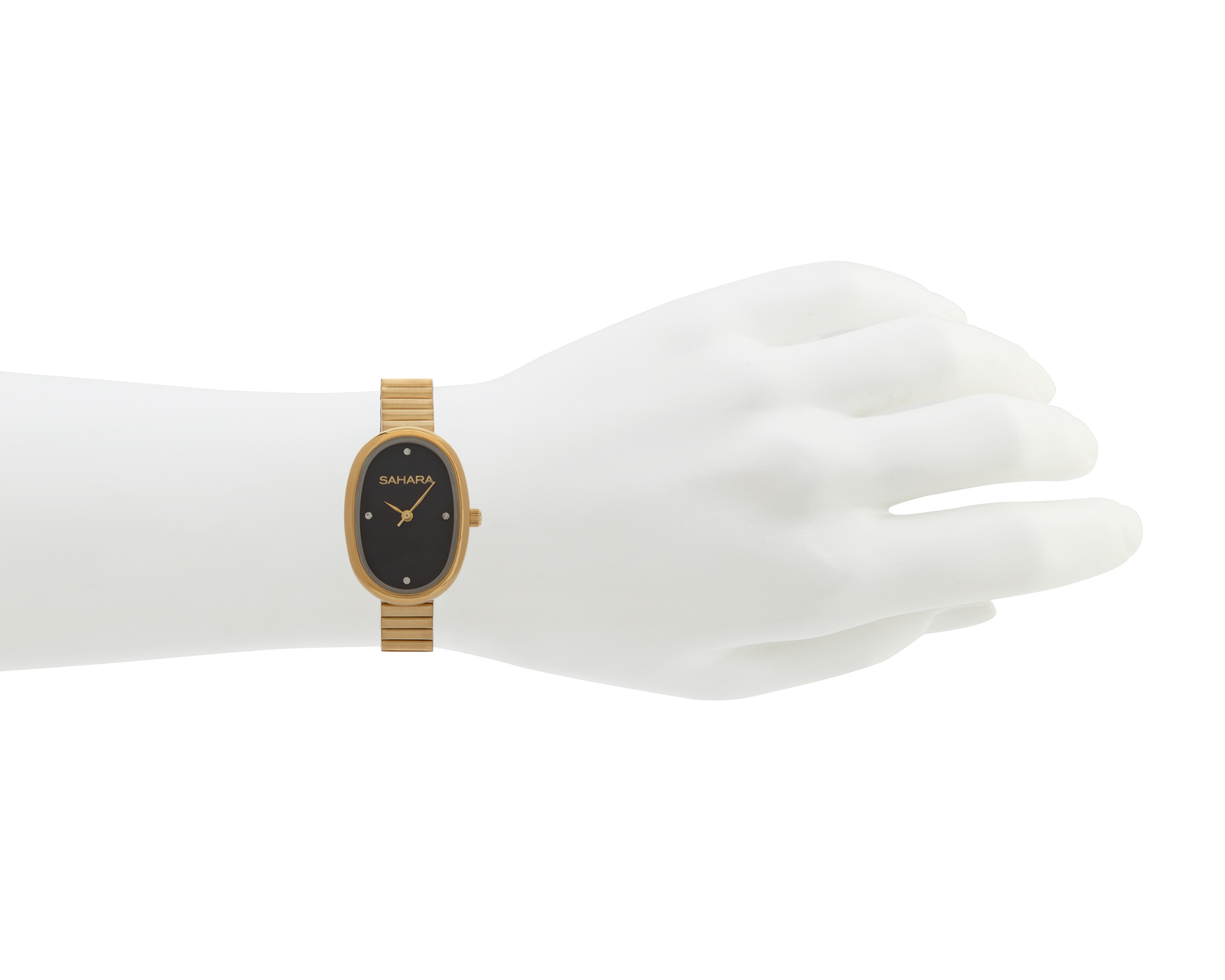 Foto 5 pulgar | Foto 4 | Reloj para Mujer Sahara Dorado SHR-D-04078-24