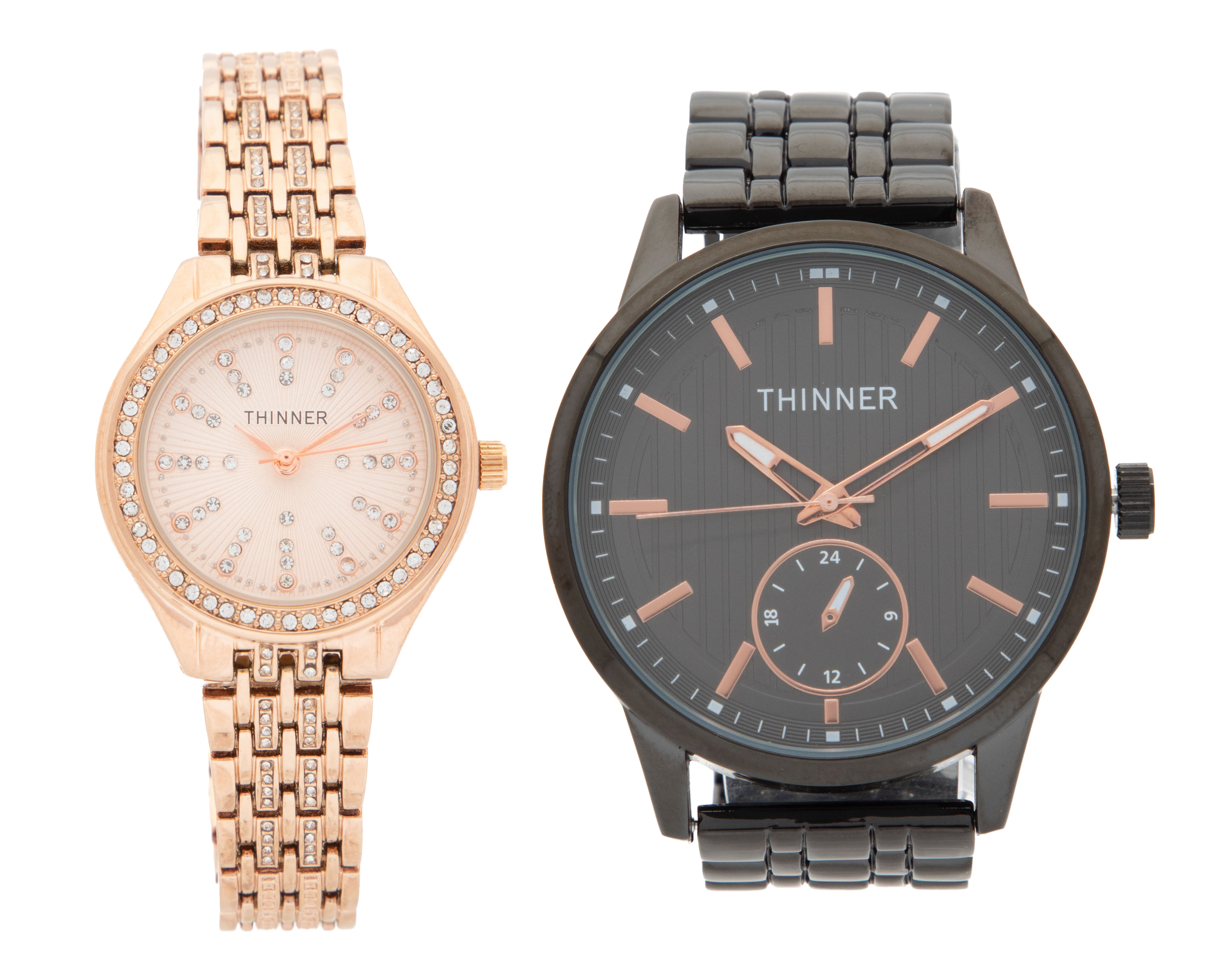 Reloj para Hombre Thinner TNR-TN100-24 2 Piezas