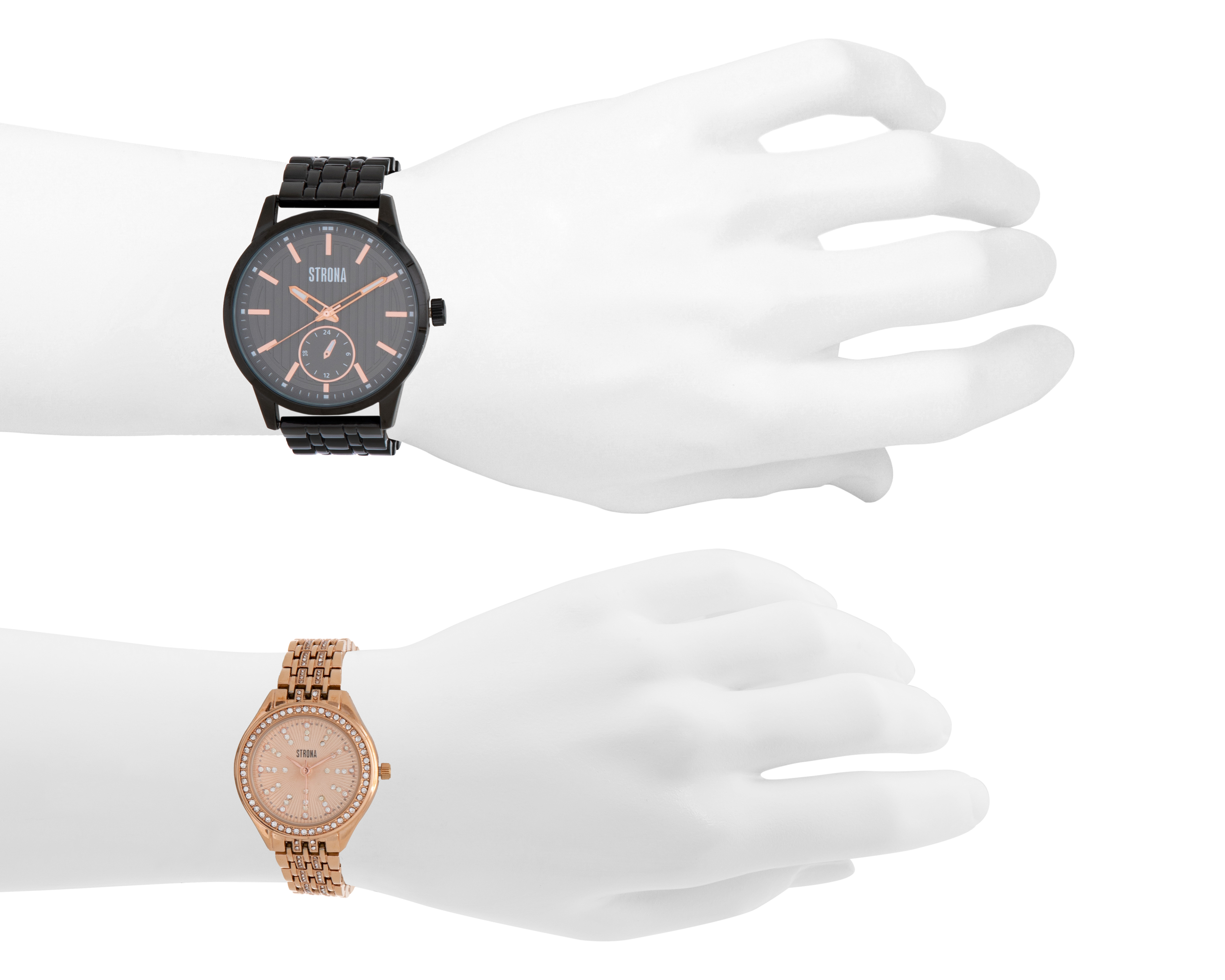 Foto 4 | Foto 4 | Reloj para Hombre Strona STN-TN100-24 2 Piezas