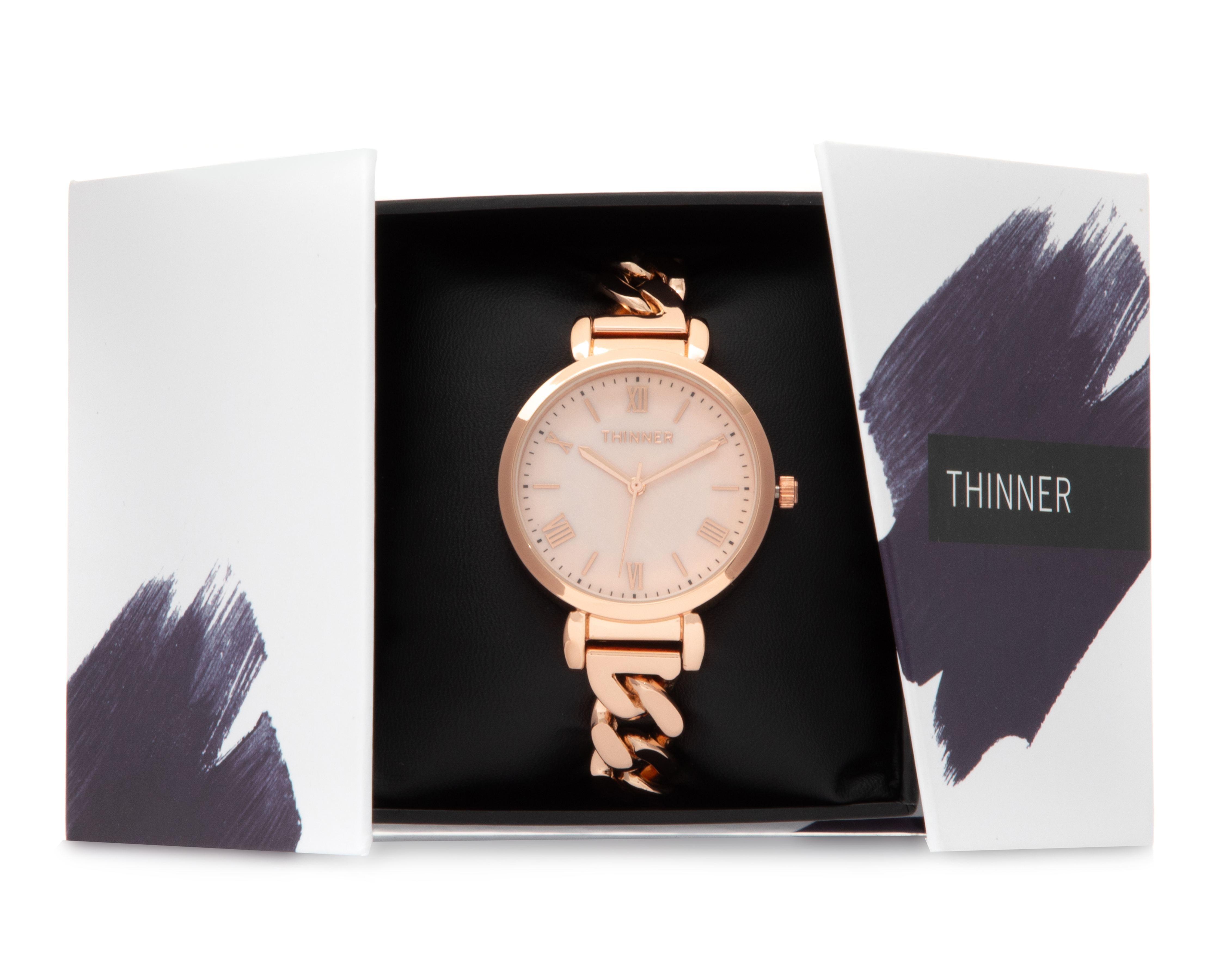 Foto 6 pulgar | Foto 5 | Reloj para Mujer Thinner Oro Rosa TNR-D-TAH-24