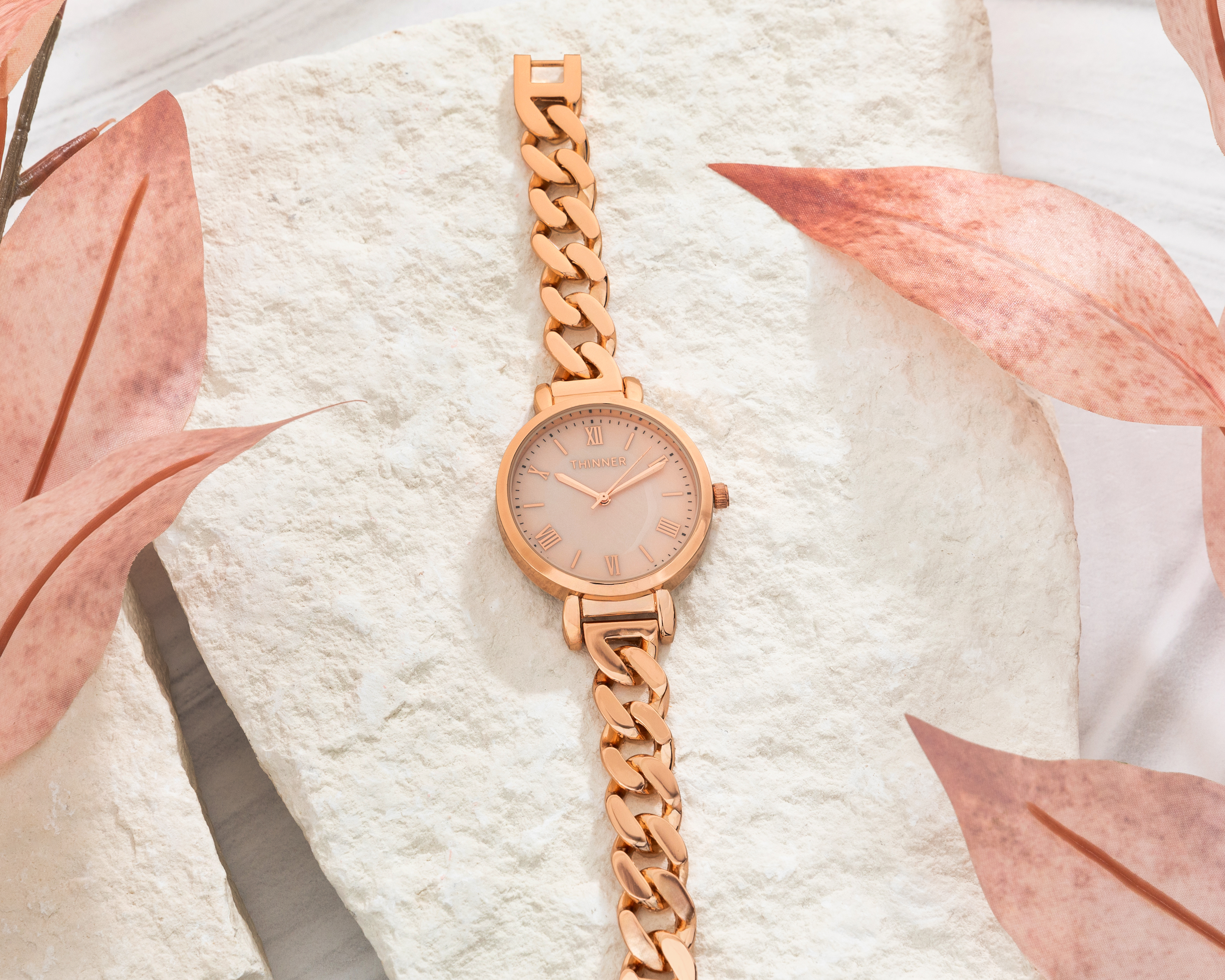 Foto 7 pulgar | Foto 6 | Reloj para Mujer Thinner Oro Rosa TNR-D-TAH-24