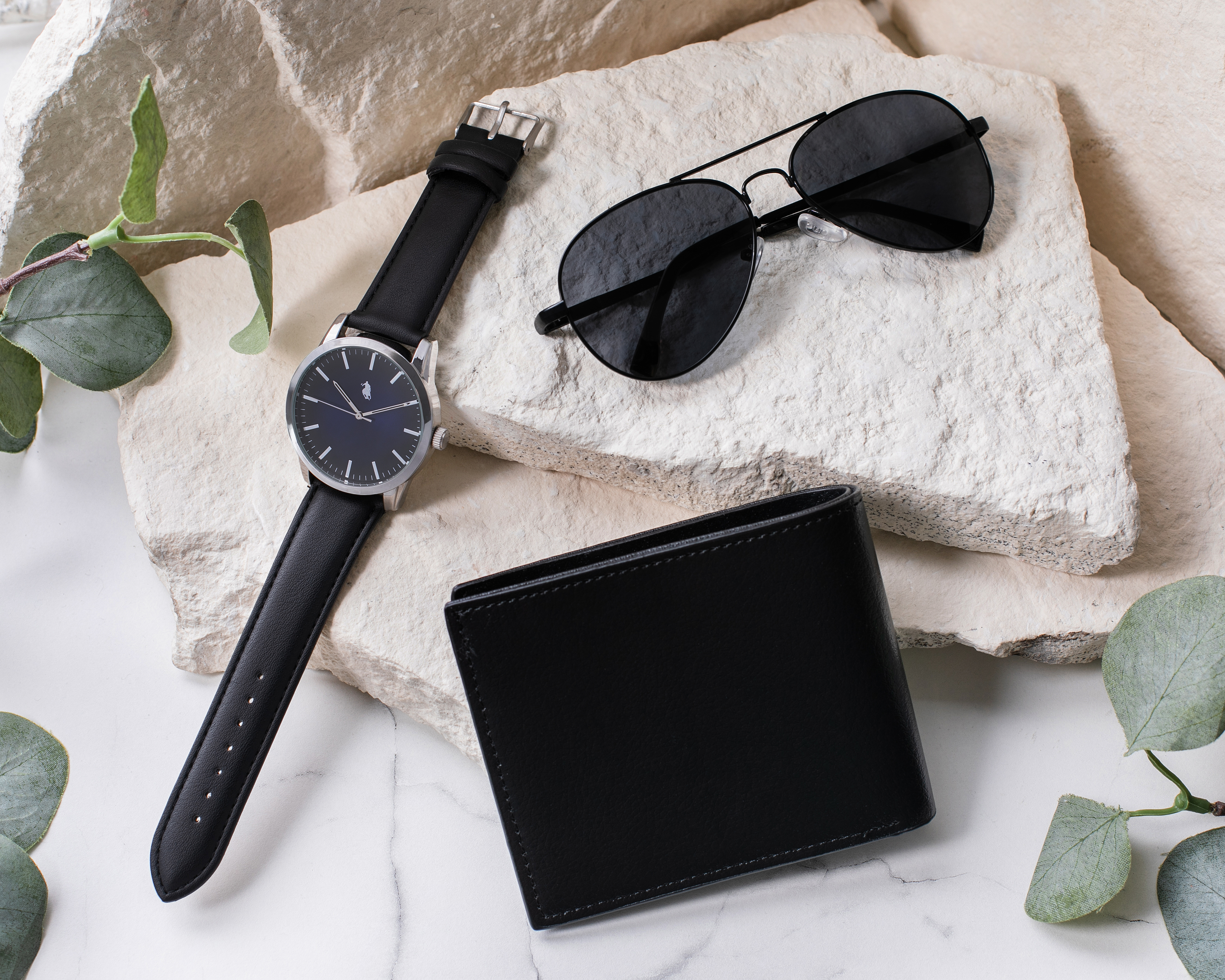 Foto 9 pulgar | Foto 8 | Set de Reloj para Hombre Polo Union Club con Lentes y Cartera
