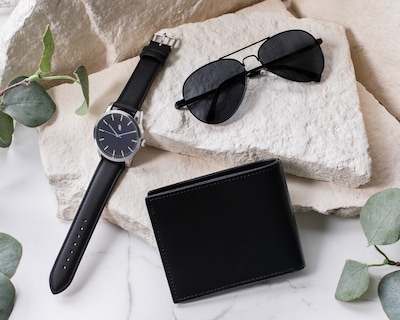 Foto 8 | Foto 8 | Set de Reloj para Hombre Polo Union Club con Lentes y Cartera