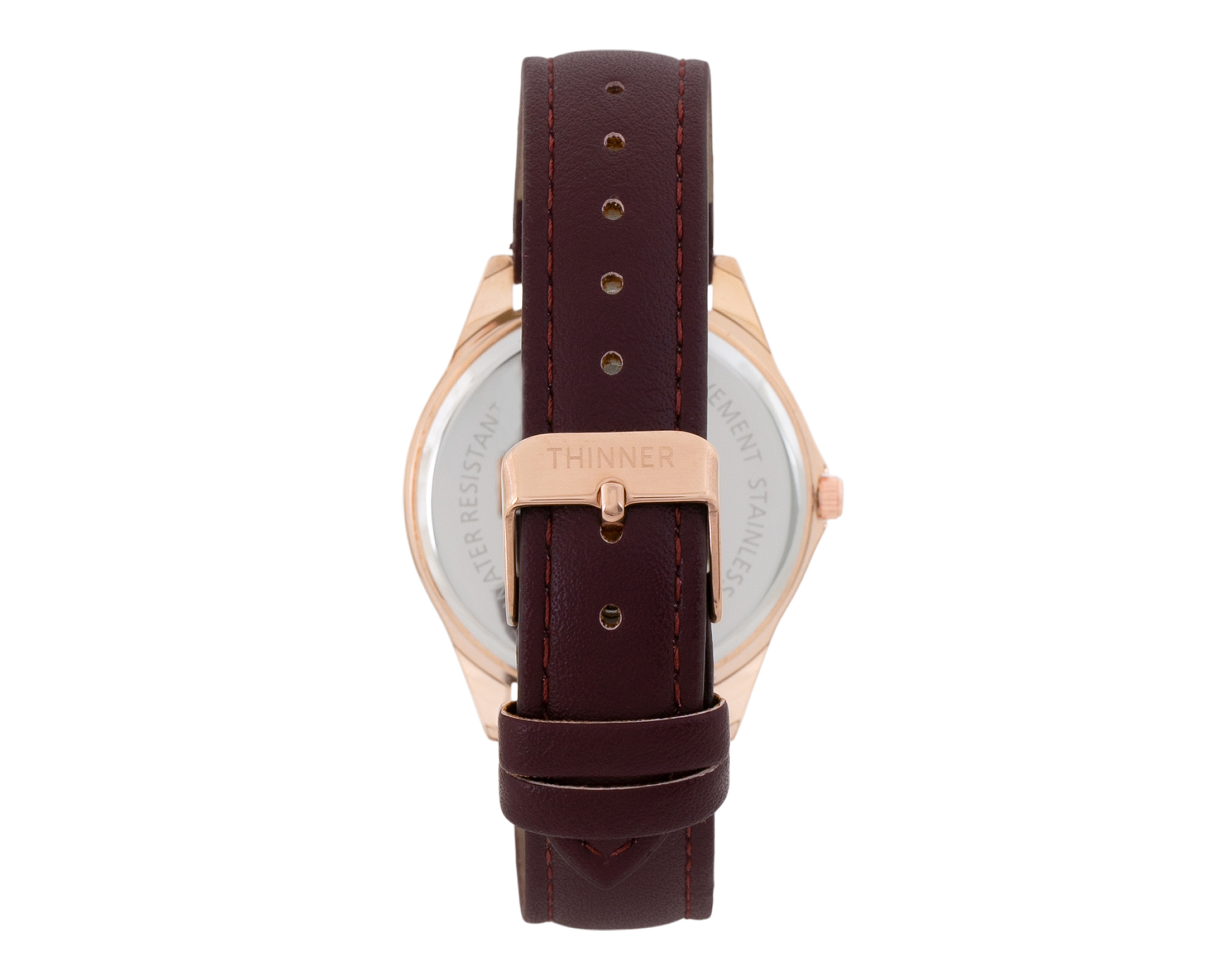 Foto 3 | Foto 3 | Reloj para Mujer Thinner Café TNR-D-131-24