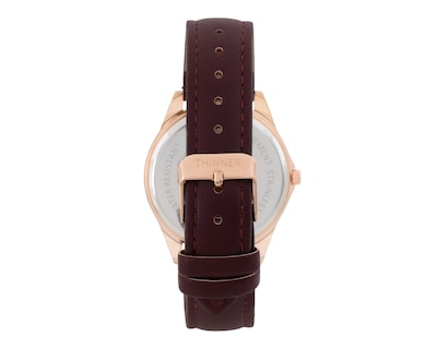 Foto 3 | Foto 3 | Reloj para Mujer Thinner Café TNR-D-131-24