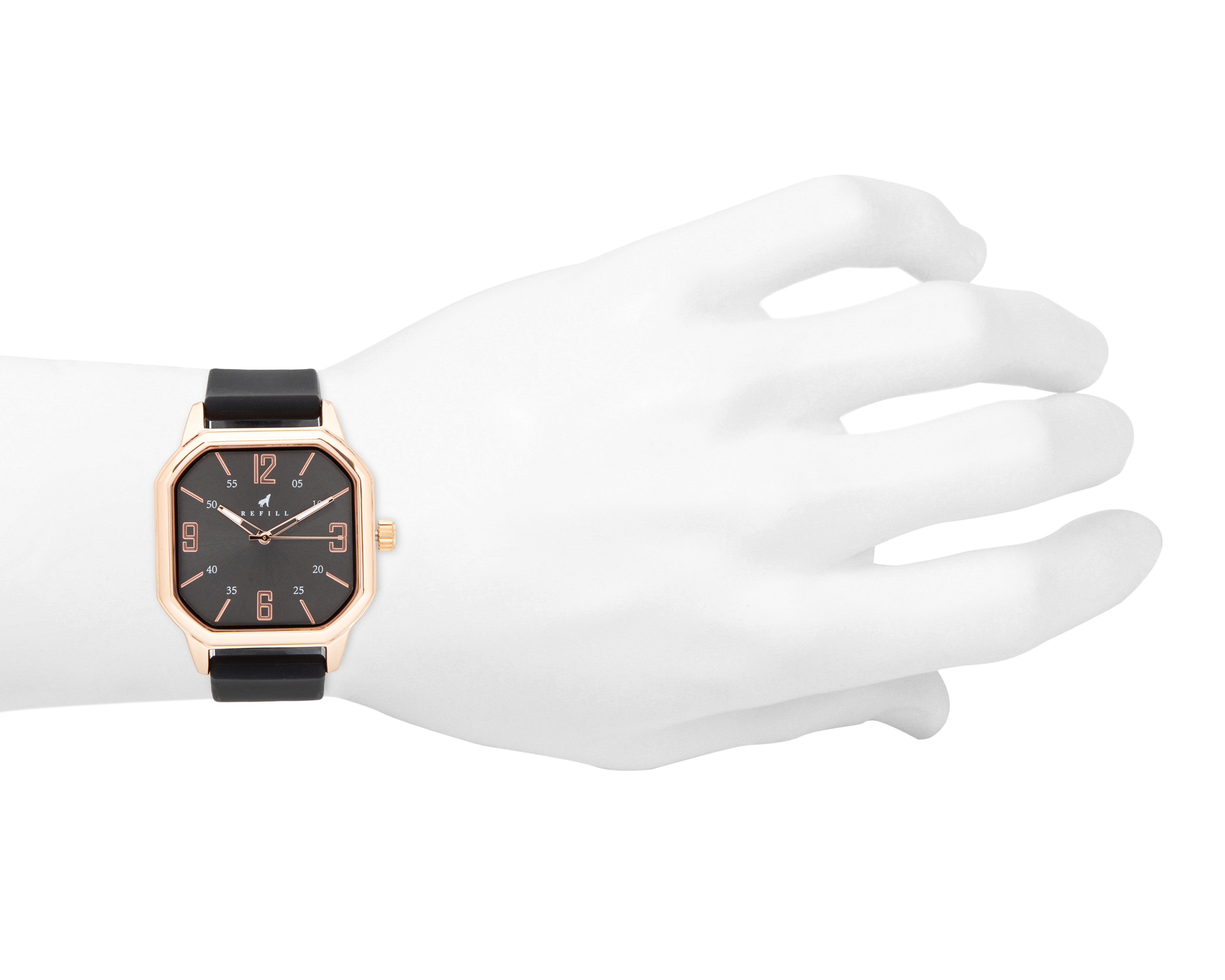 Foto 5 pulgar | Foto 4 | Reloj para Hombre Refill Negro RFL-C-BLCK-24