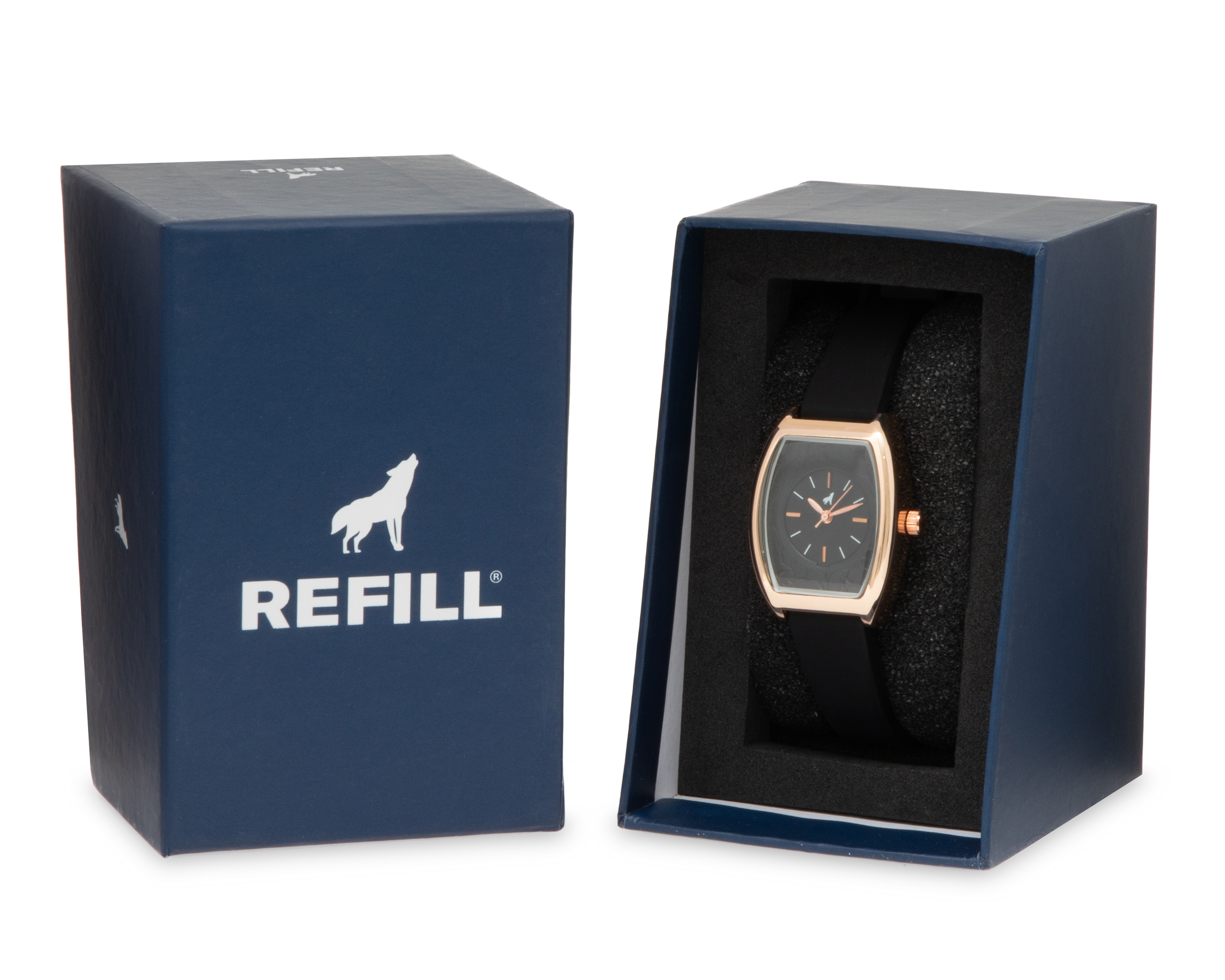 Foto 6 pulgar | Foto 5 | Reloj para Mujer Refill Negro RFL-MTN01-24
